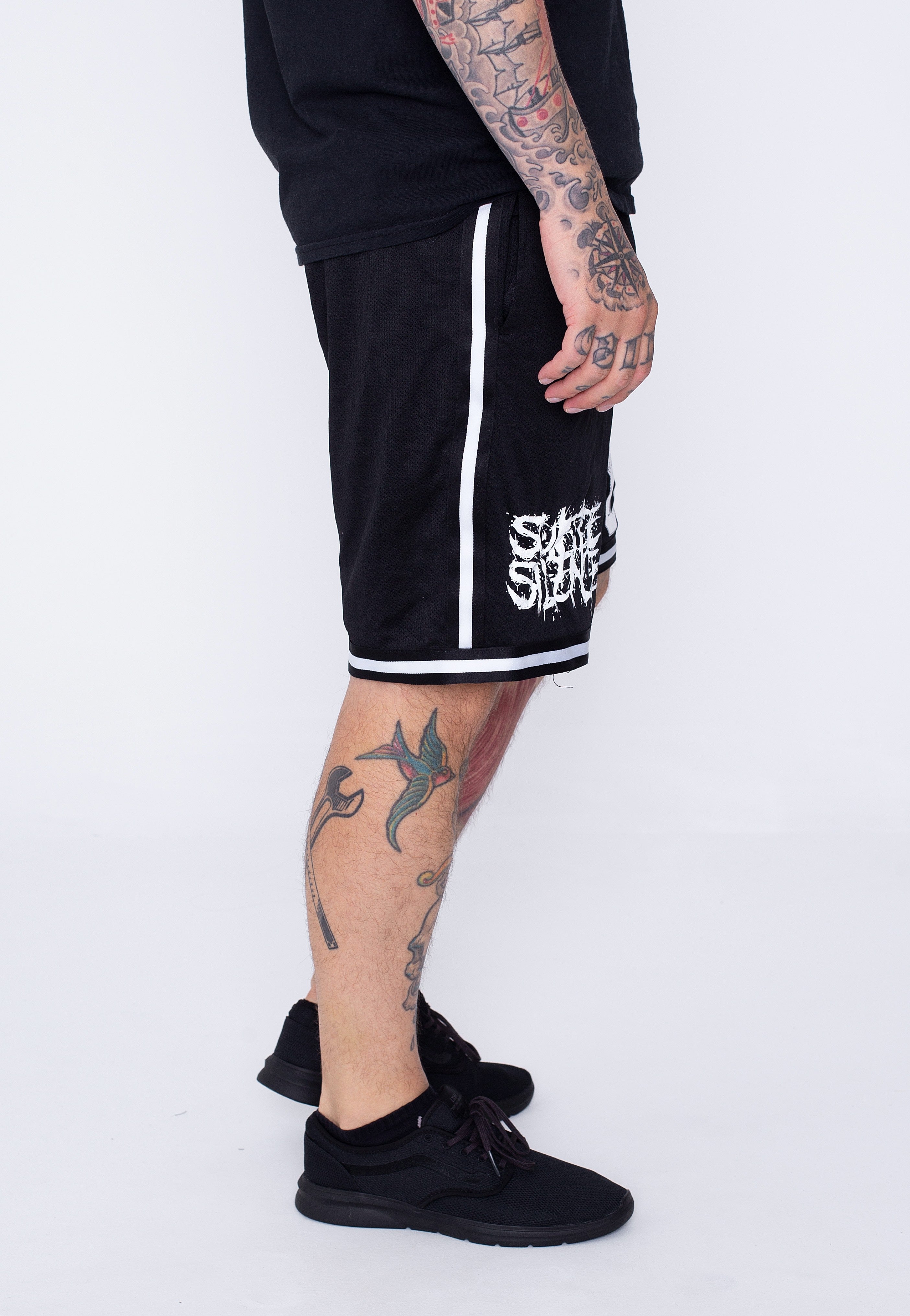 Suicide Silence - Pull The Trigger Striped  - Shorts | Men-Image