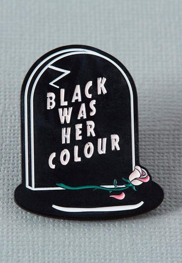 Punky Pins - Black Was Her Colour - Pin | Neutral-Image