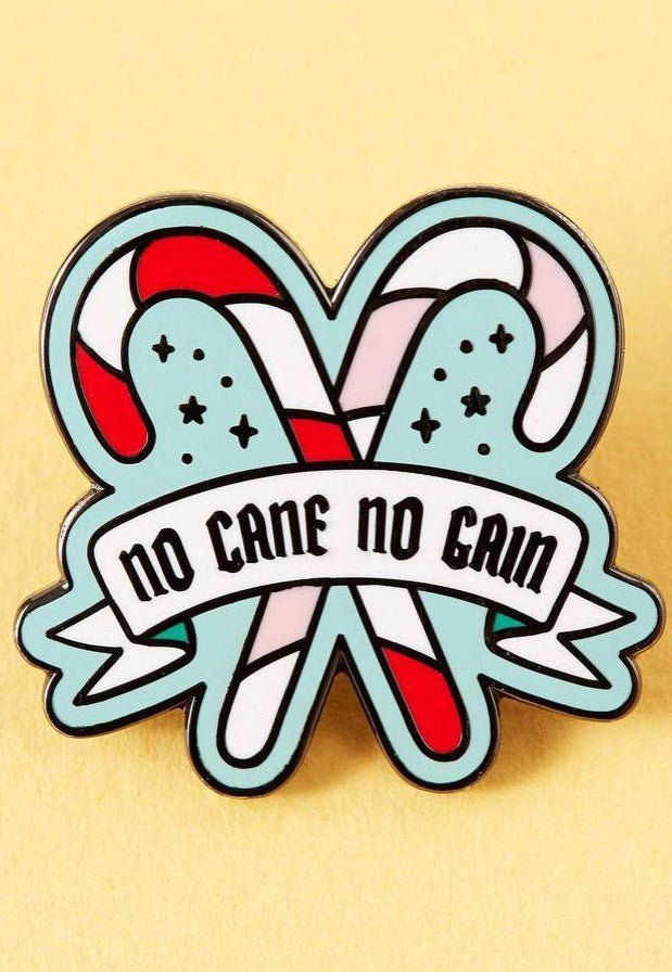 Punky Pins - No Cane No Gain - Pin | Neutral-Image