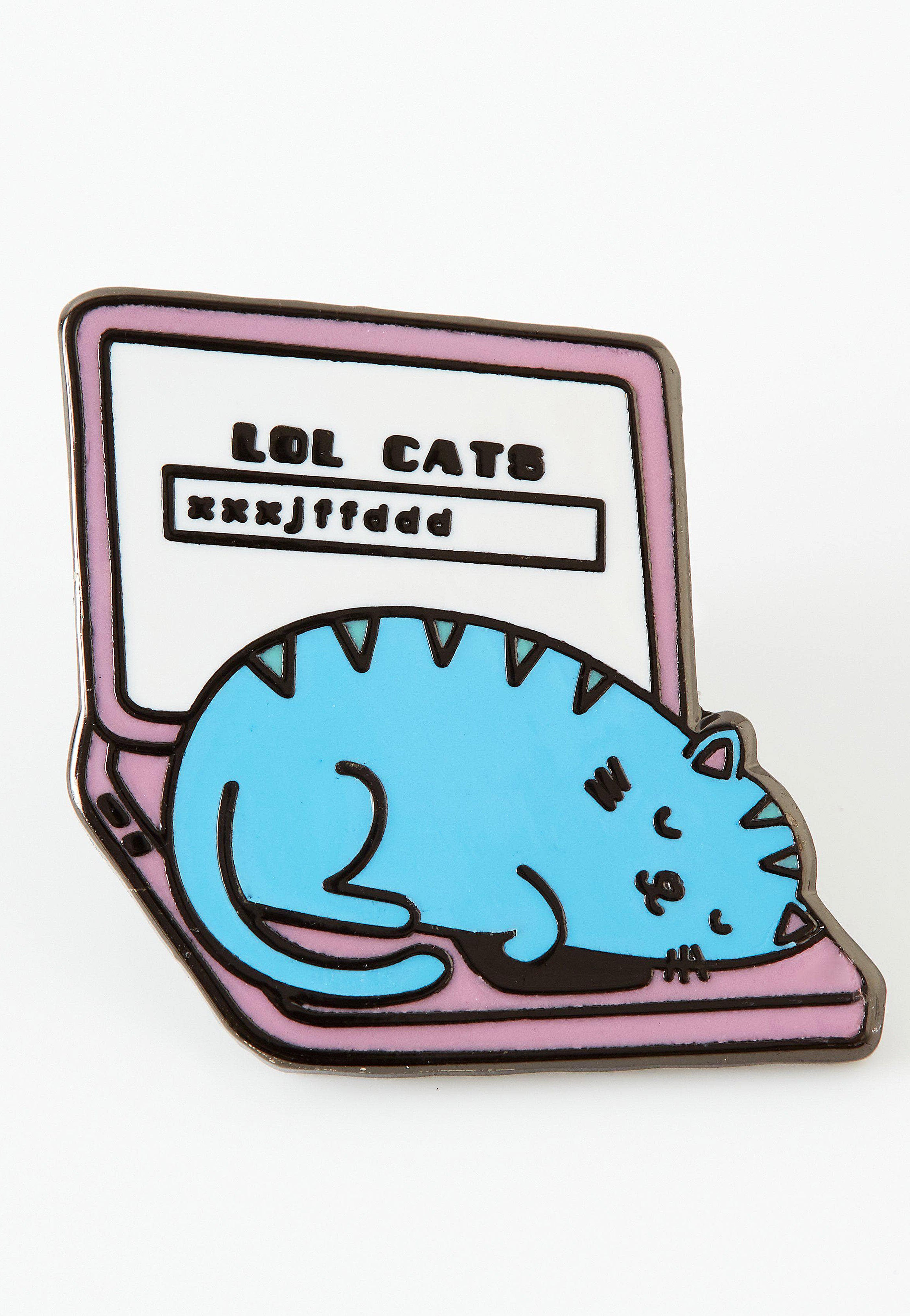 Punky Pins - LOL Cats Laptop - Pin | Neutral-Image