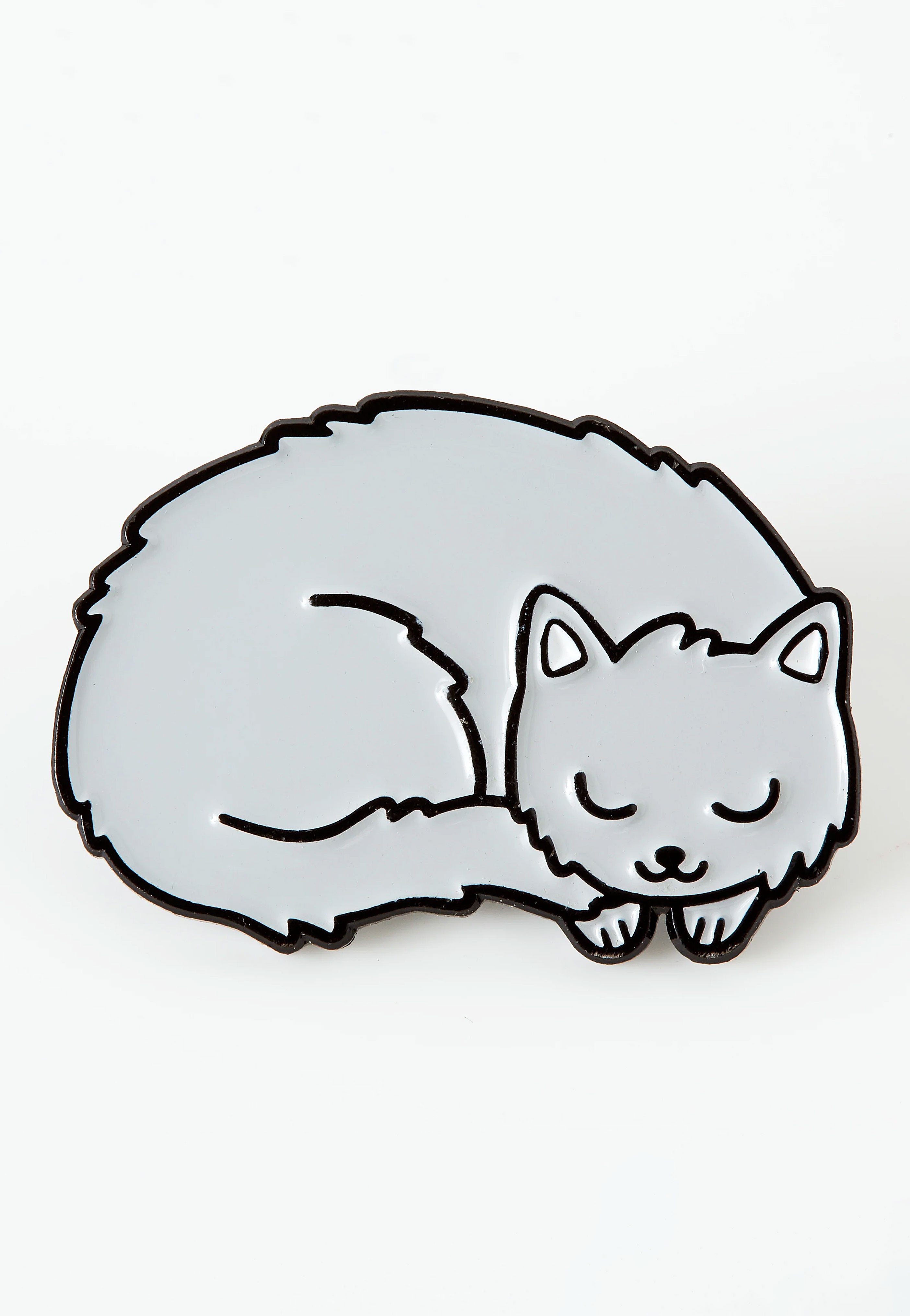 Punky Pins - Grey Kitty Soft - Pin | Neutral-Image