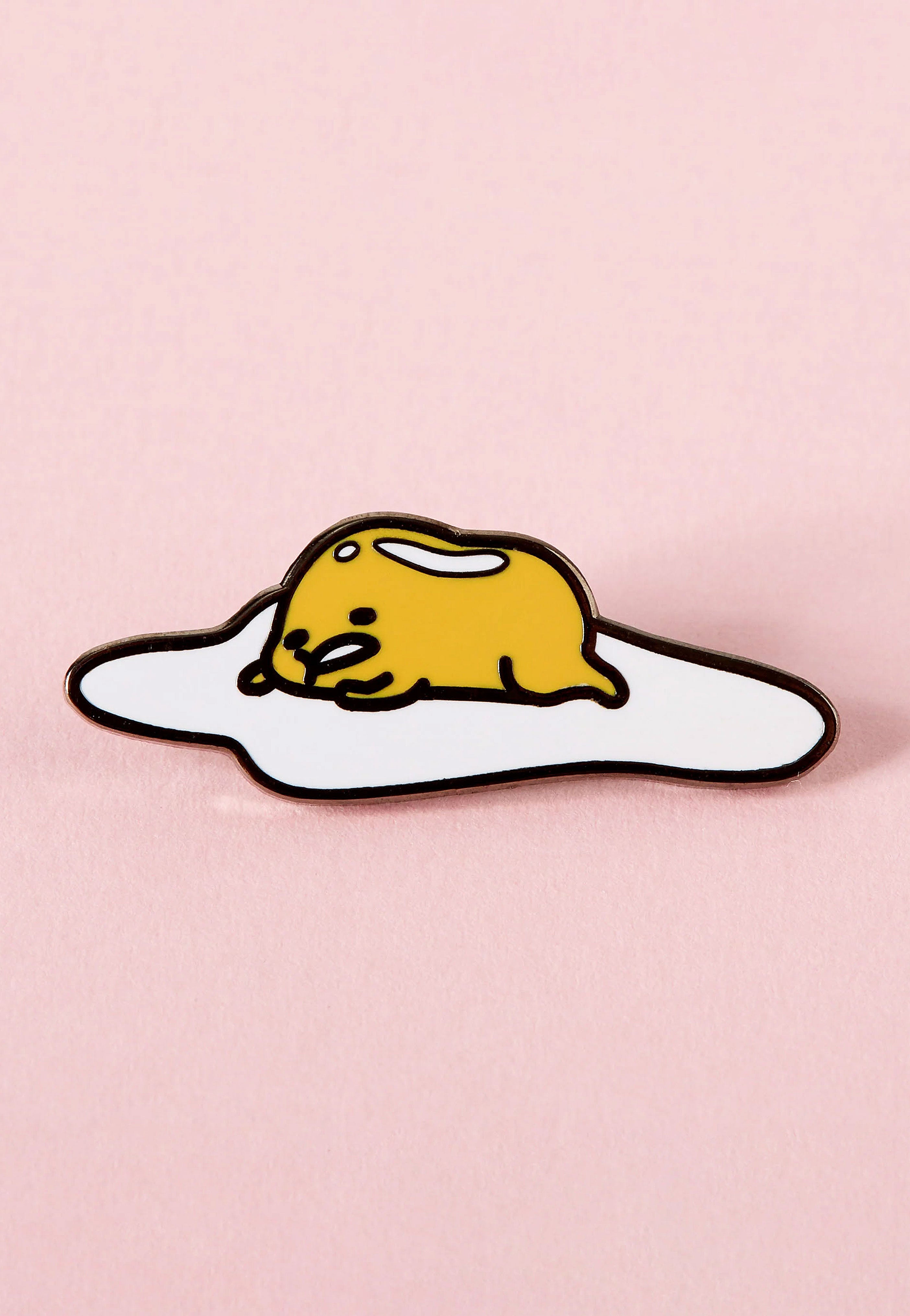 Punky Pins - Gudetama Done Enamel - Pin | Neutral-Image