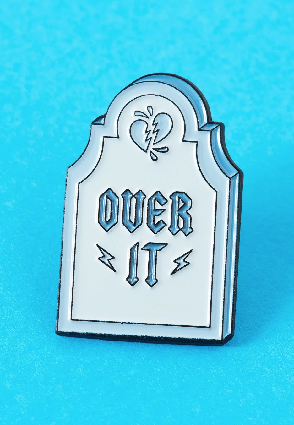 Punky Pins - Over It Blue - Pin | Neutral-Image