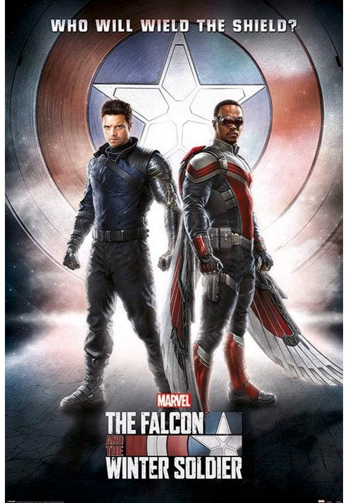 The Falcon & The Winter Soldier - Wield The Shield Maxi - Poster | Neutral-Image