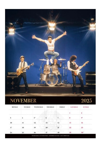 Queen - Queen 2025 - Calendar | Neutral-Image