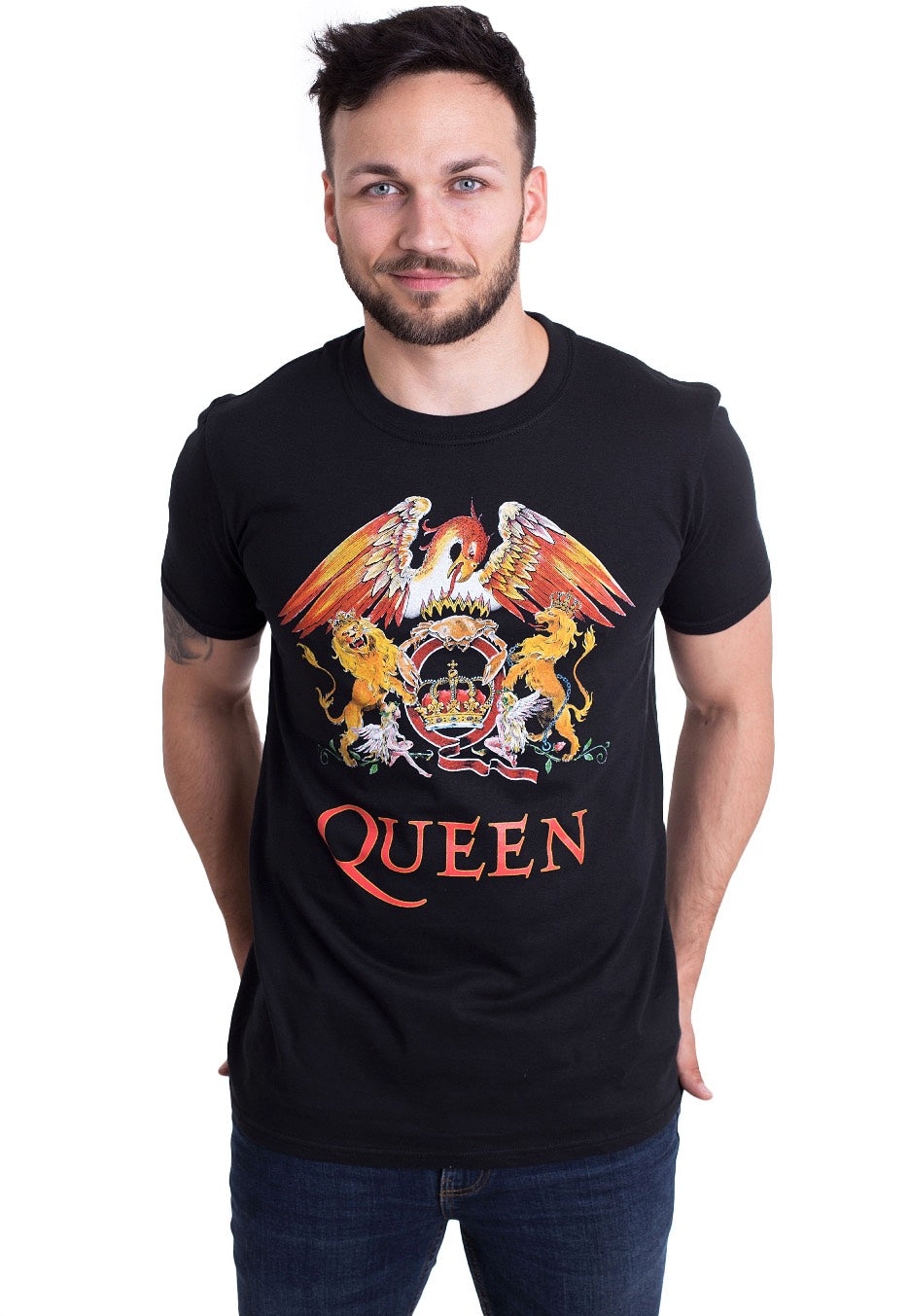 Queen - Classic Crest - T-Shirt | Men-Image