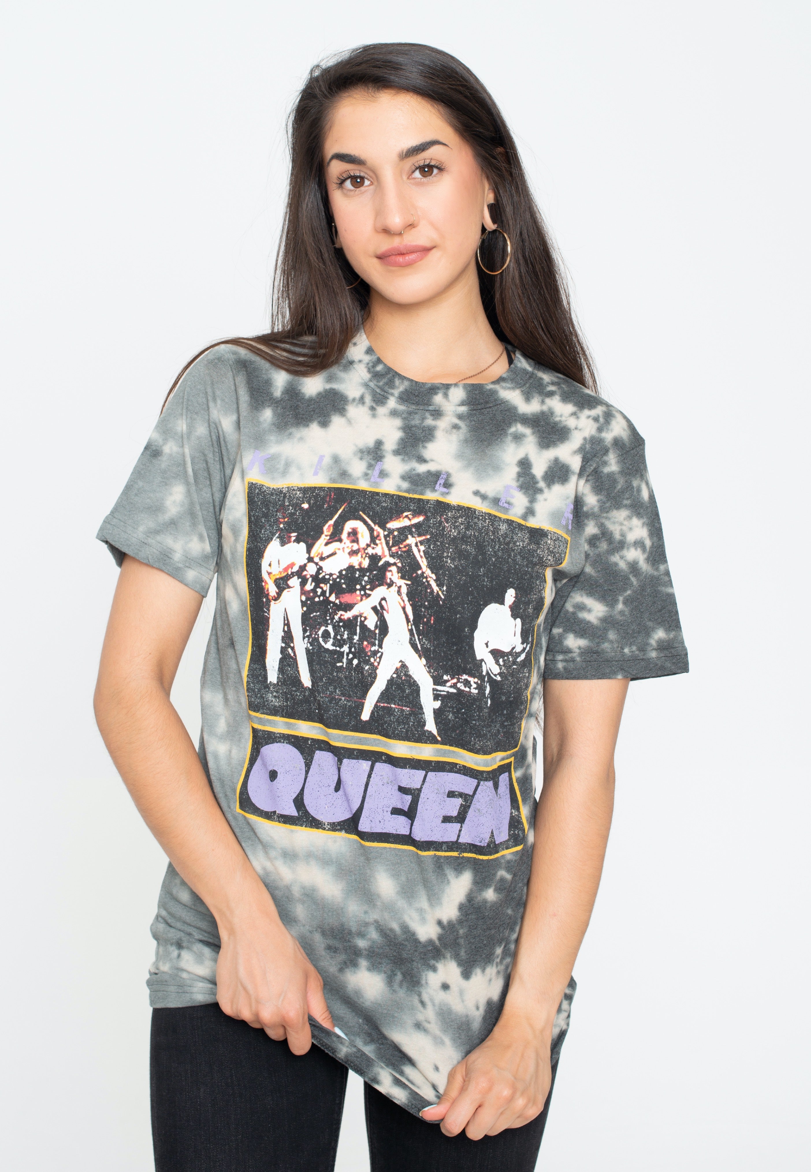 Queen - Killer Queen Dye-Wash - T-Shirt | Women-Image