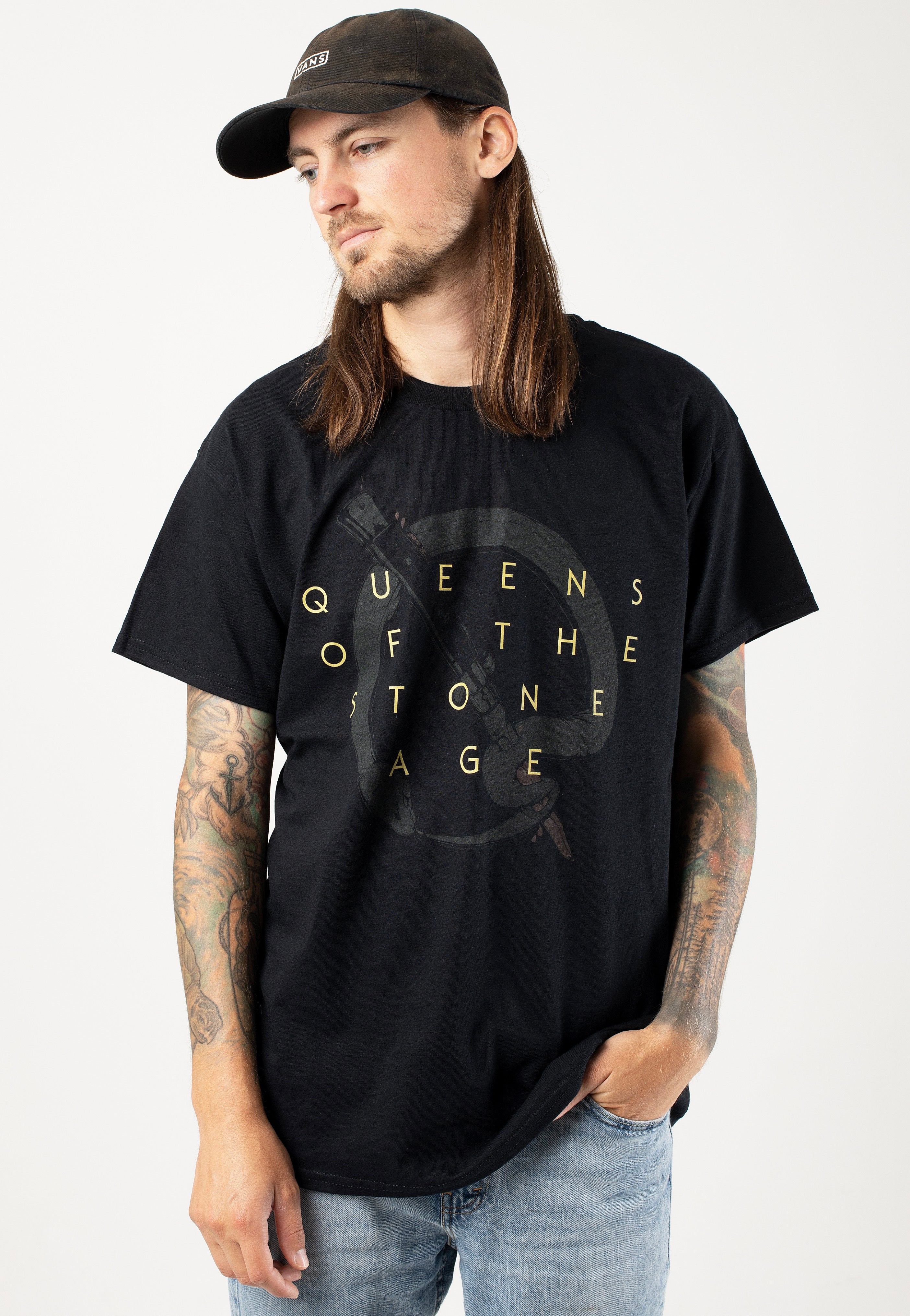 Queens Of The Stone Age - Bad Dog - T-Shirt | Men-Image