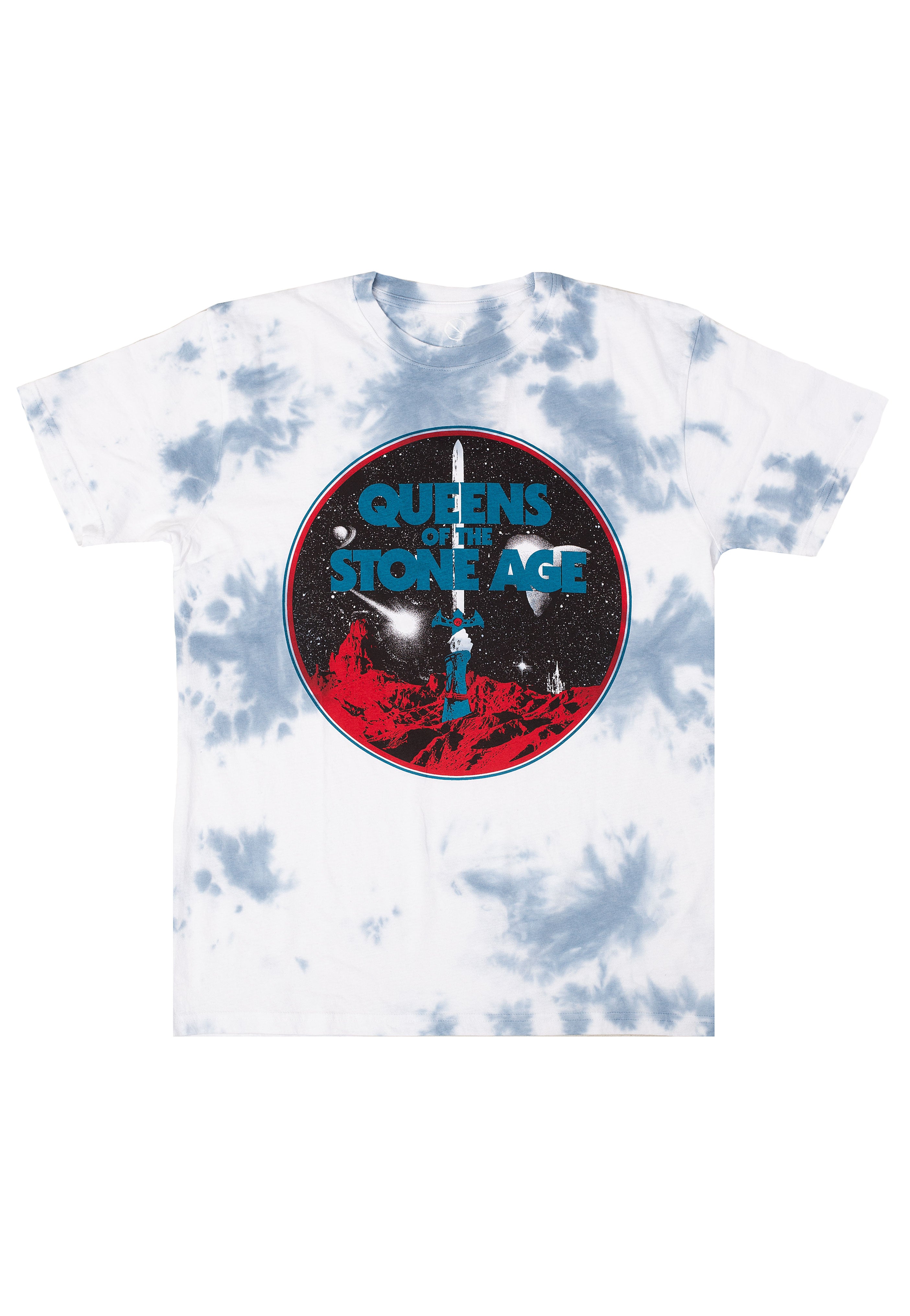 Queens Of The Stone Age - Branca Sword Dip-Dye - T-Shirt | Neutral-Image