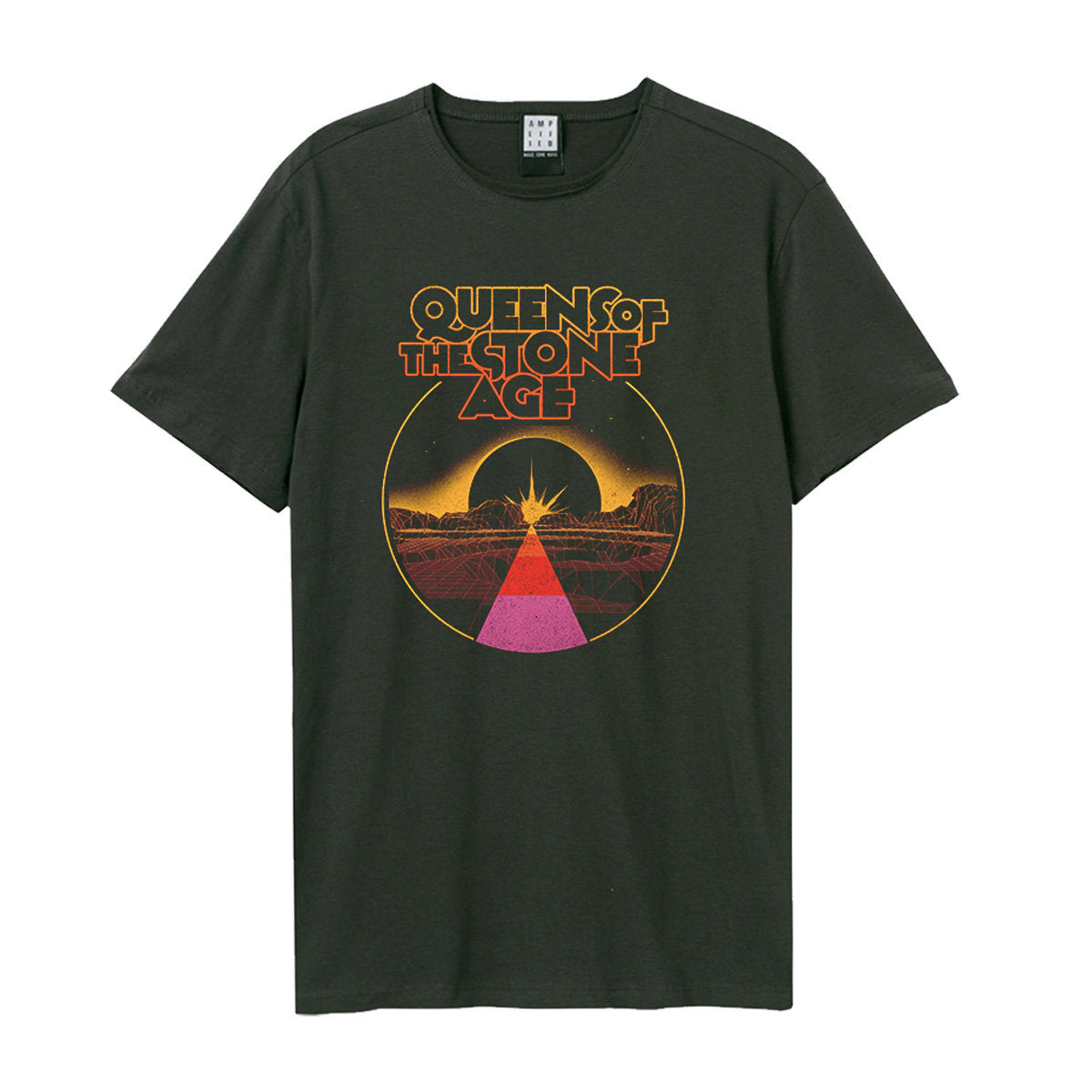 Queens Of The Stone Age - Eye Of The Moon Charcoal - T-Shirt | Neutral-Image