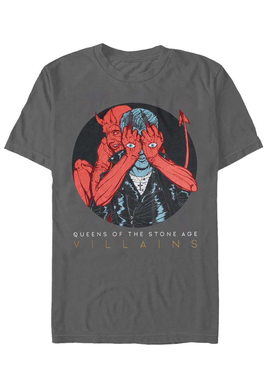 Queens Of The Stone Age - Villains Album - T-Shirt | Neutral-Image