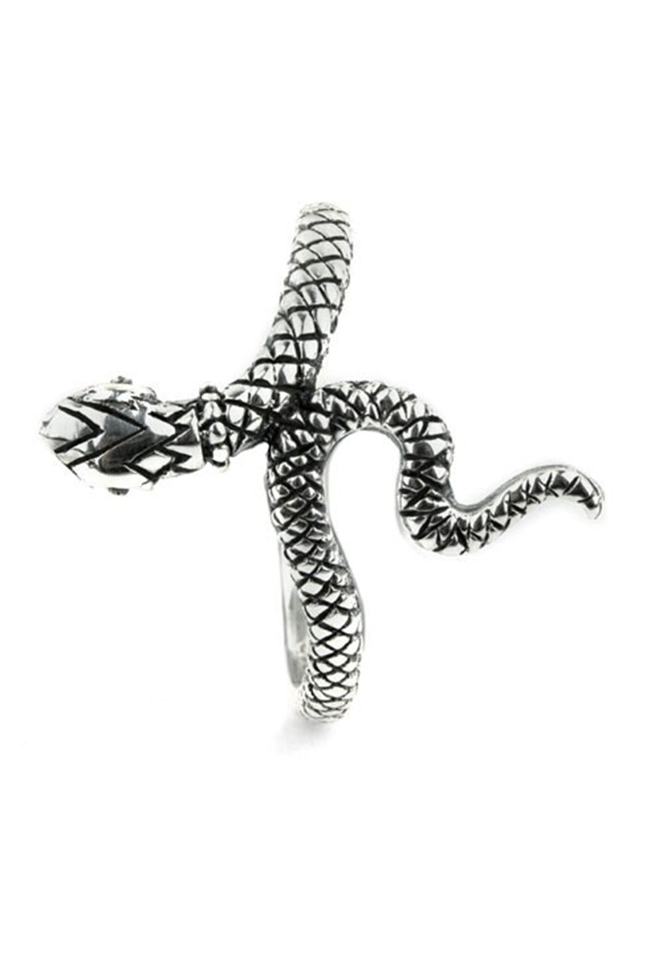 etNox - Snake II Silver - Ring | Neutral-Image