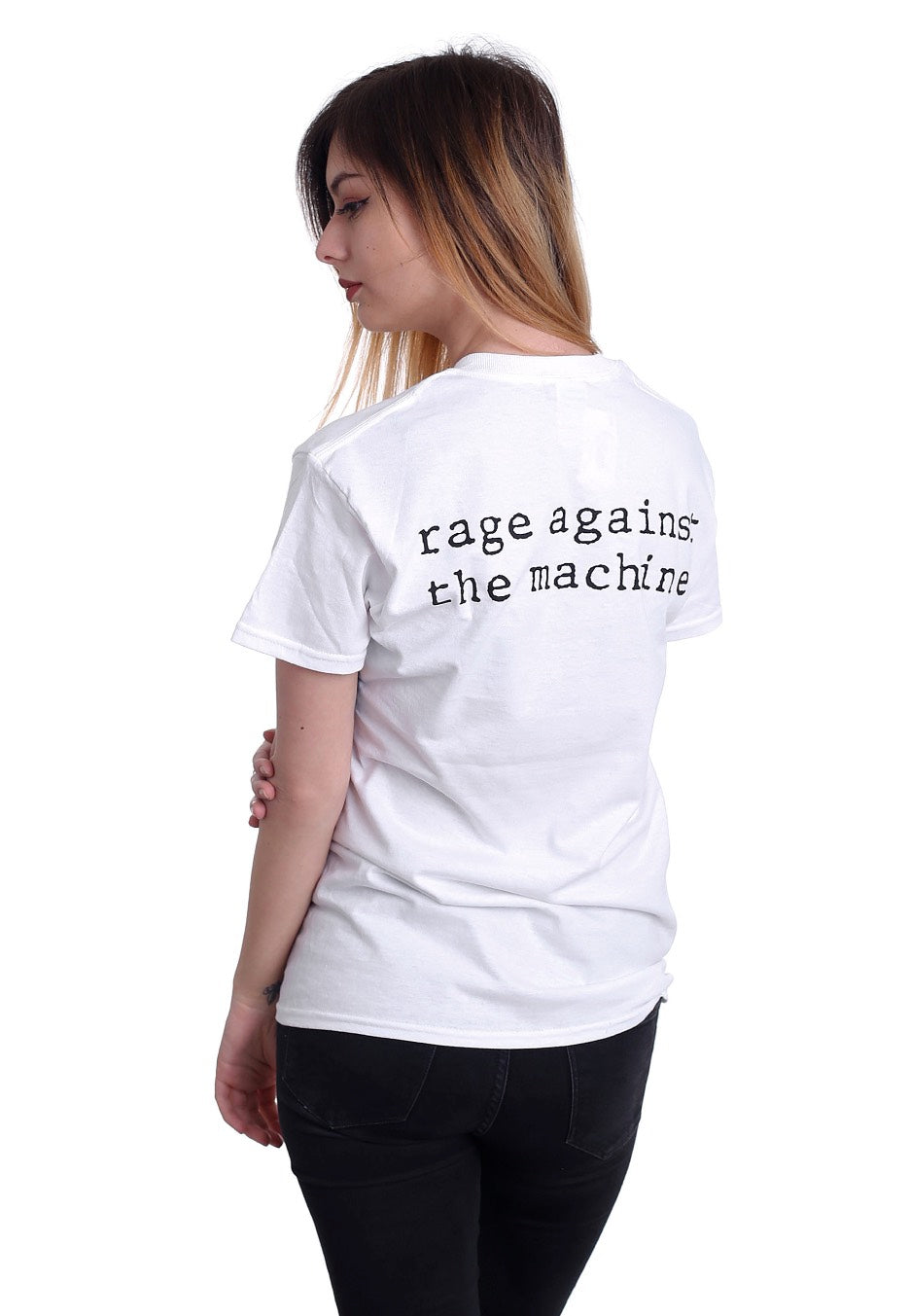 Rage Against The Machine - Calm Like A Bomb White - T-Shirt | Women-Image