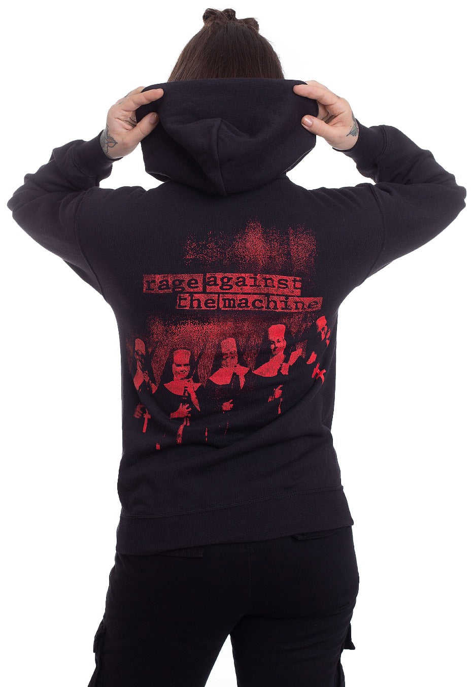 Rage Against The Machine - Large Nuns - Hoodie | Women-Image