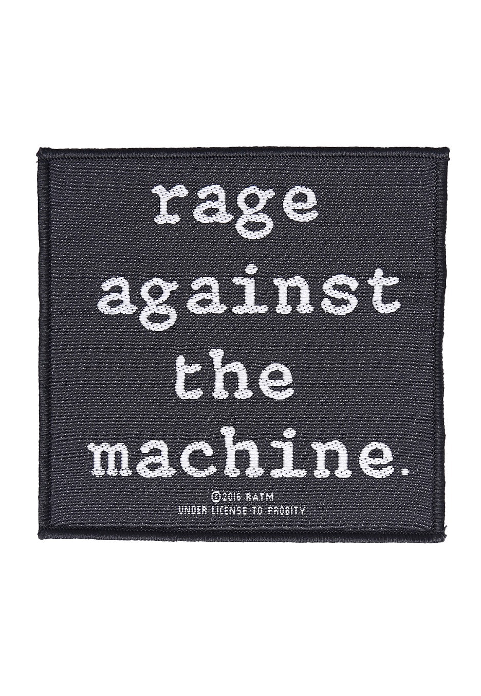 Rage Against The Machine - Logo - Patch | Neutral-Image