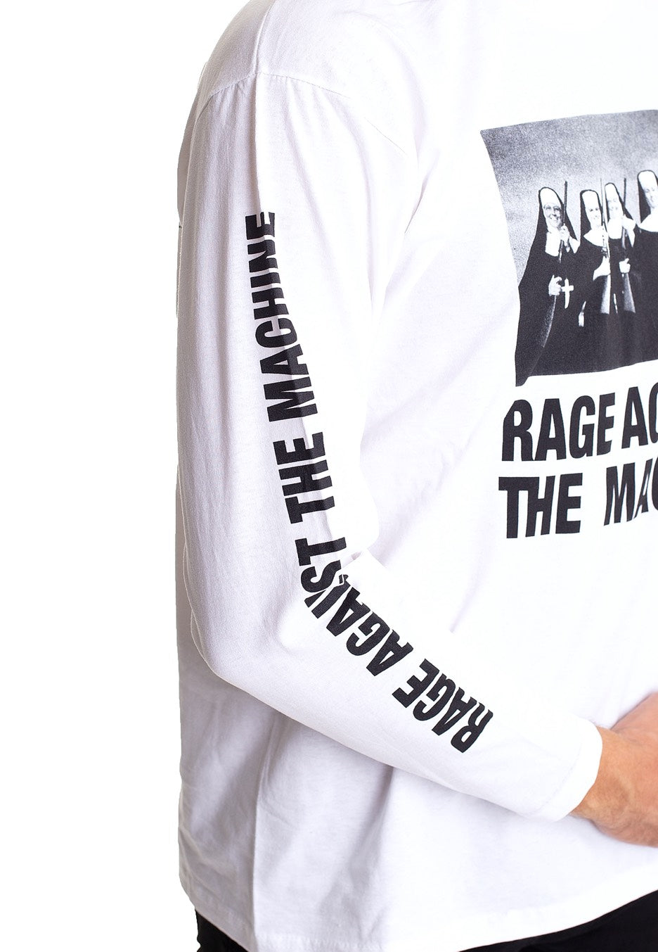 Rage Against The Machine - Nuns And Guns White - Longsleeve | Men-Image