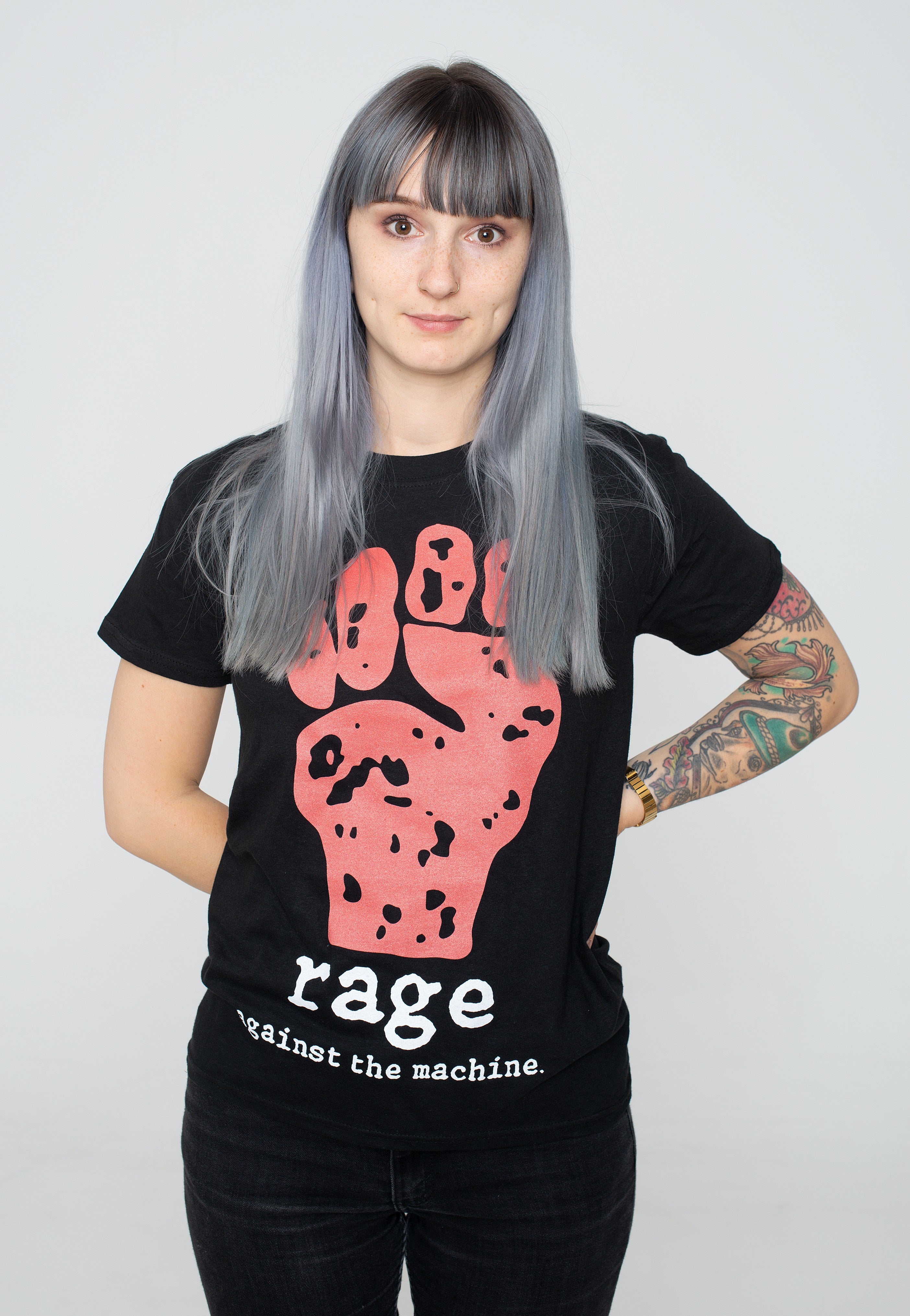 Rage Against The Machine - Red Fist - T-Shirt | Women-Image