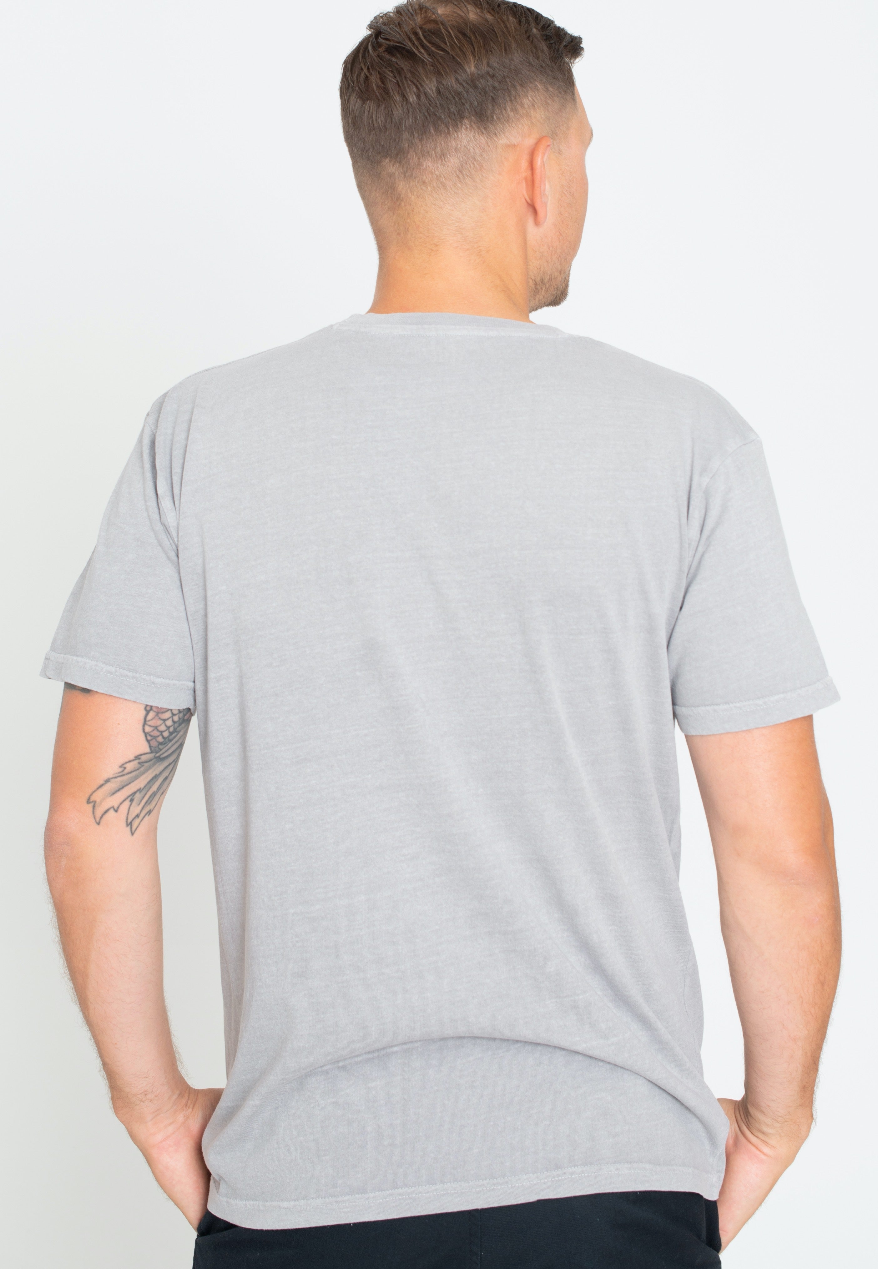 Rage Against The Machine - Won't Do Dip-Dye Grey - T-Shirt | Men-Image