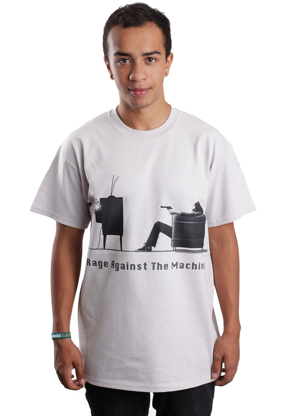 Rage Against The Machine - Won't Do Grey - T-Shirt | Men-Image