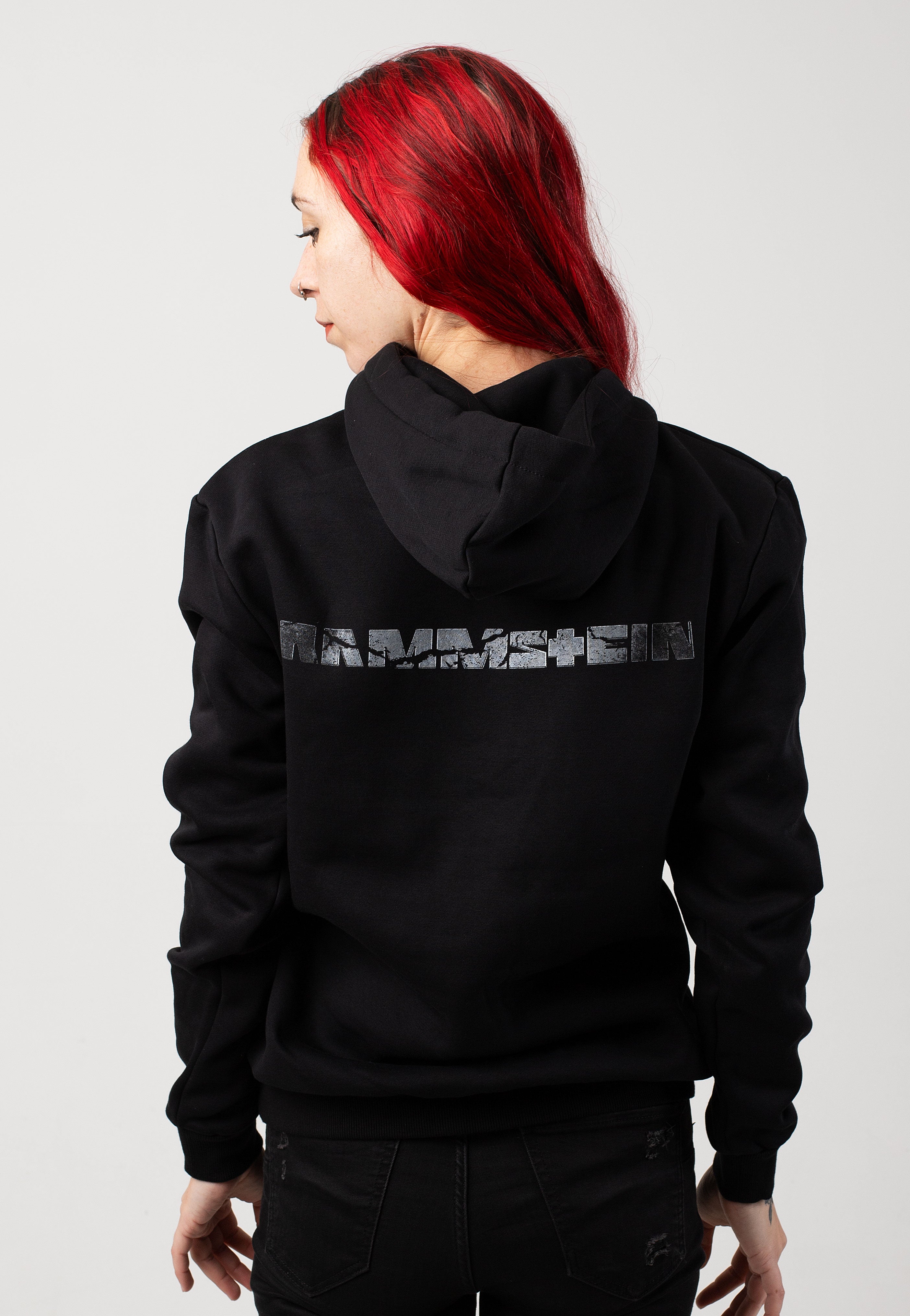 Rammstein - Broken Logo - Hoodie | Women-Image