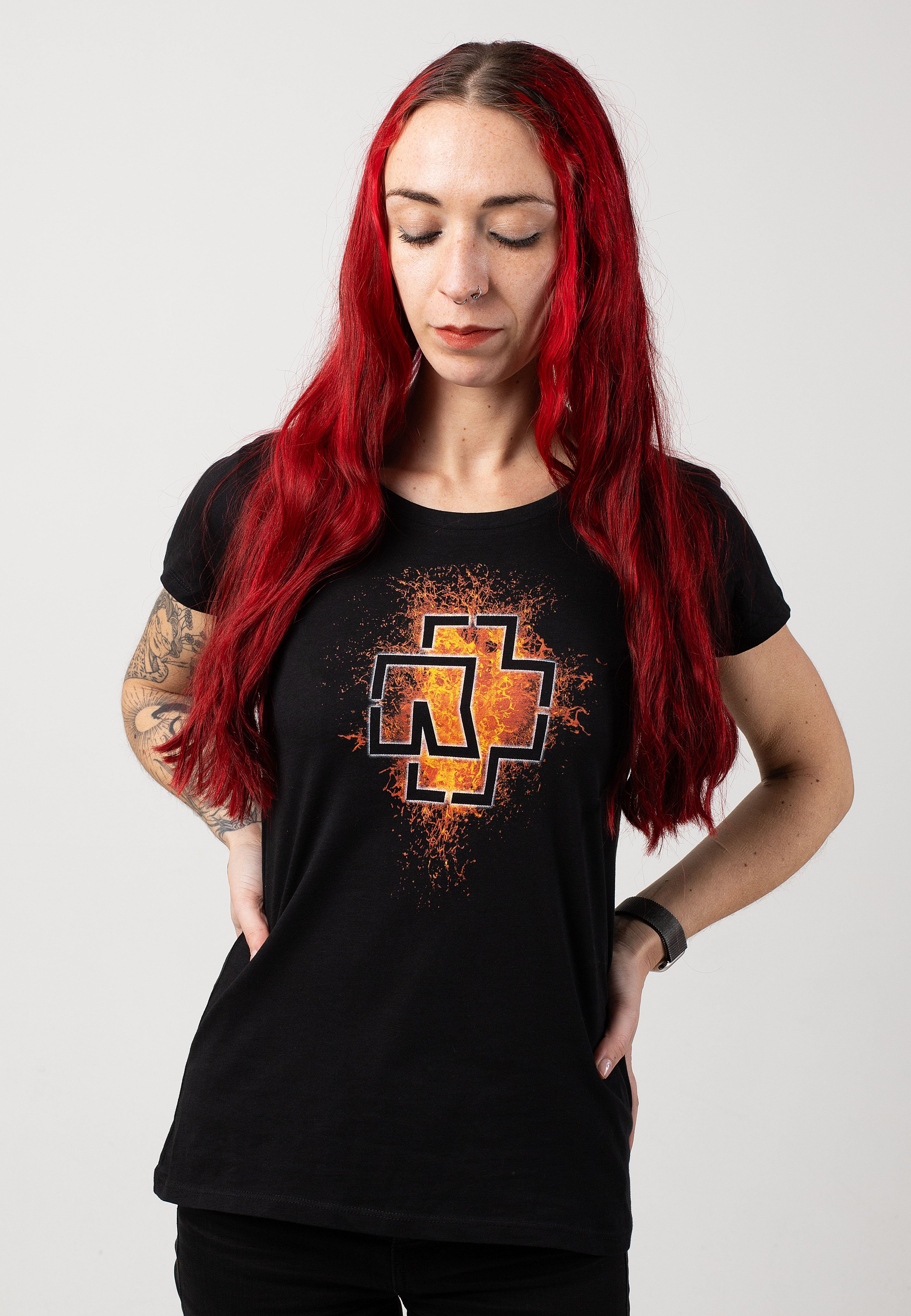 Rammstein - Lava Logo - Girly | Women-Image