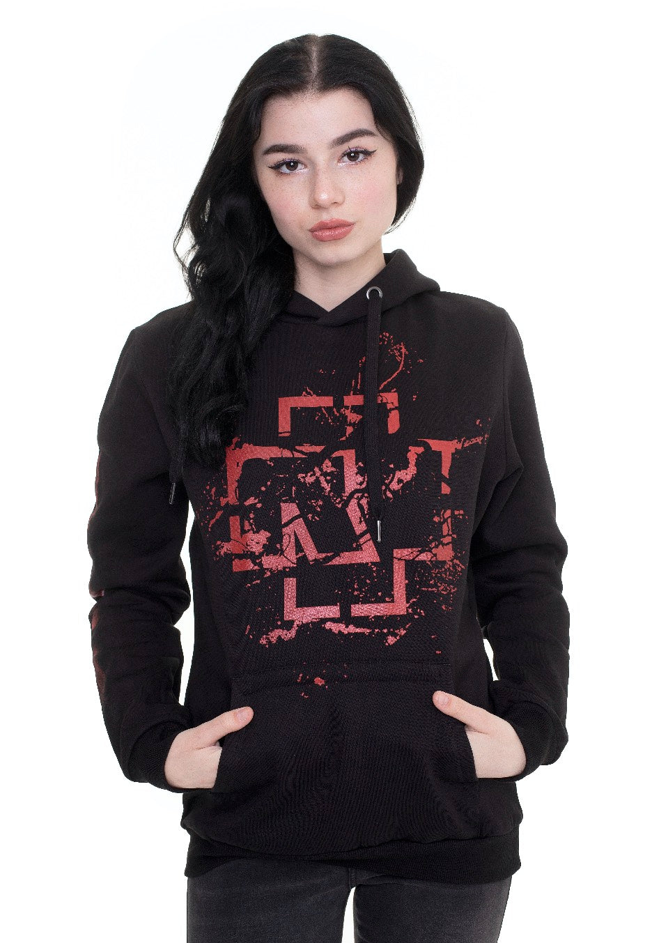 Rammstein - Mein Herz Brennt Spraylogo - Hoodie | Women-Image