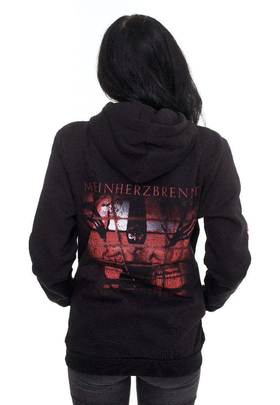 Rammstein - Mein Herz Brennt Spraylogo - Hoodie | Women-Image