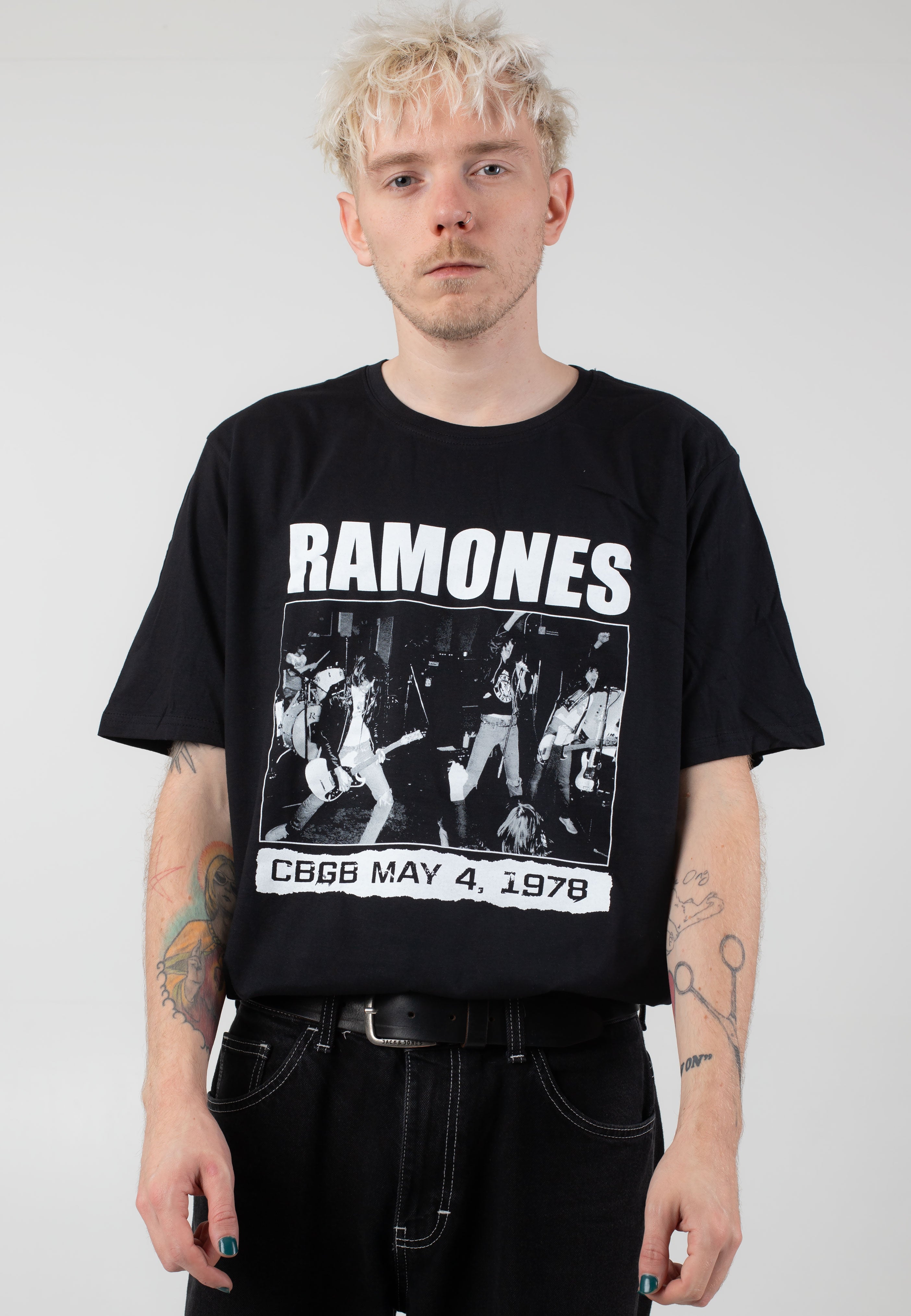 Ramones - CBGB 1978 - T-Shirt | Men-Image