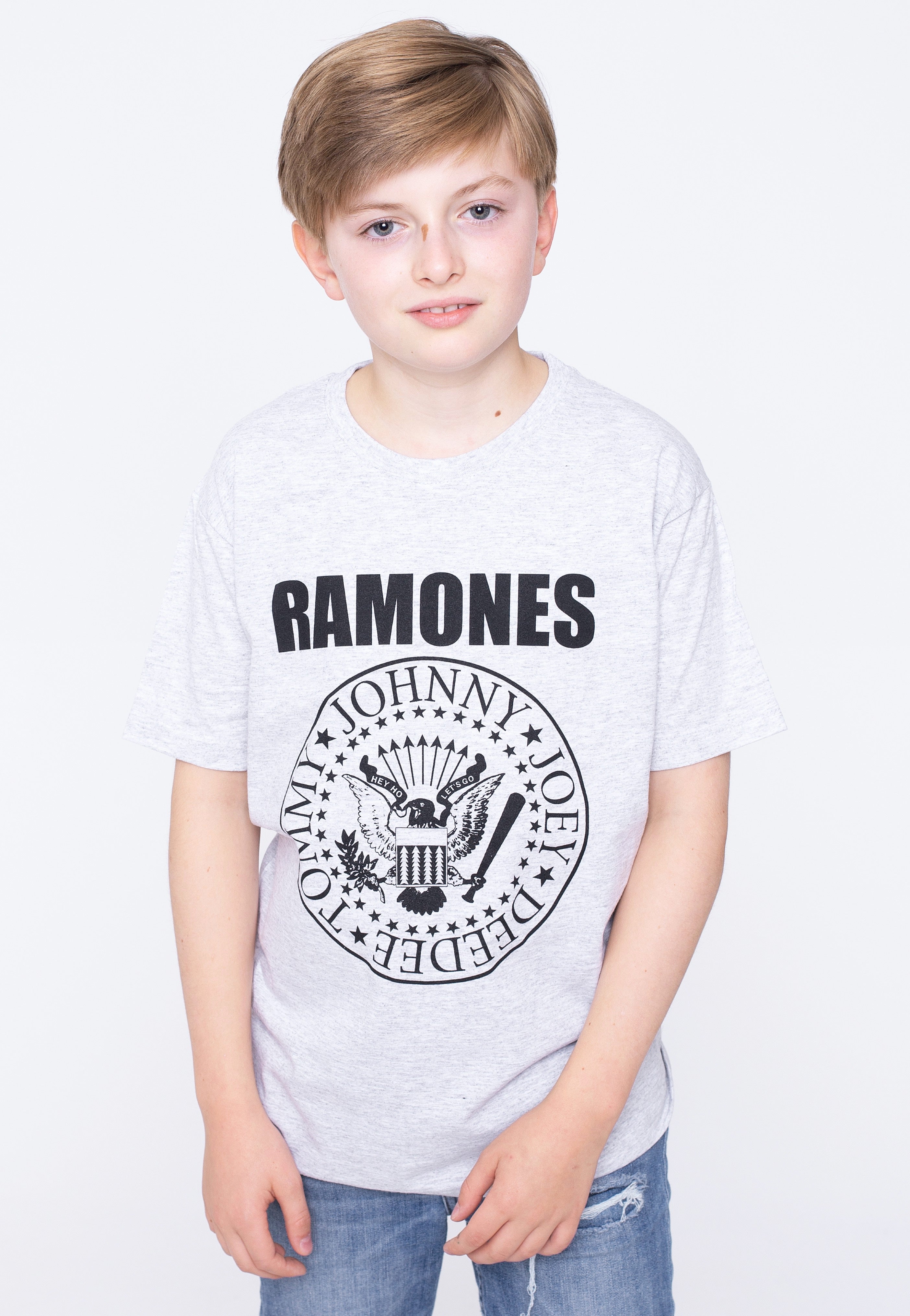 Ramones - Presidential Seal Kids Heather - T-Shirt | Men-Image