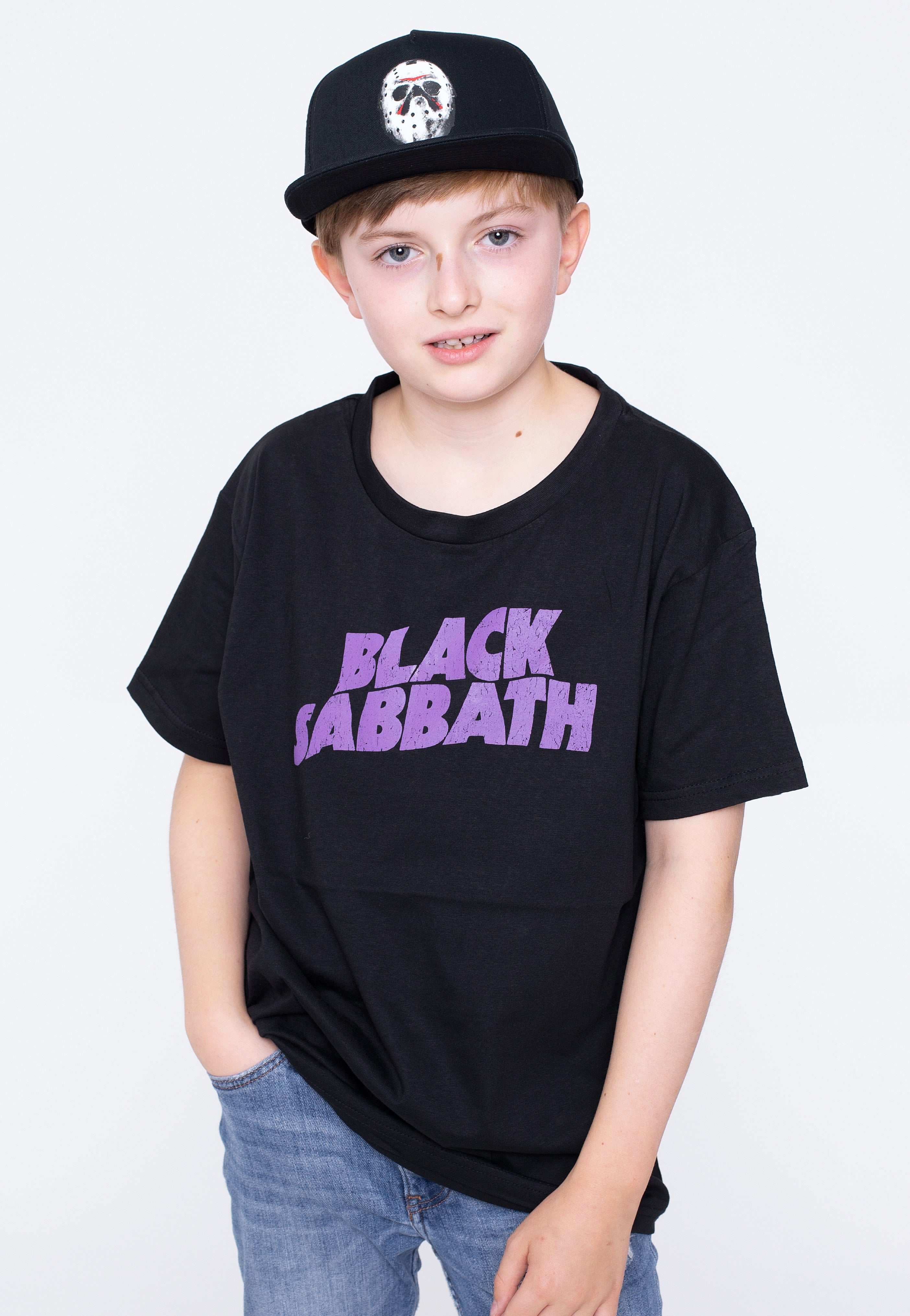 Black Sabbath - Packaged Wavy Logo Kids - T-Shirt | Men-Image