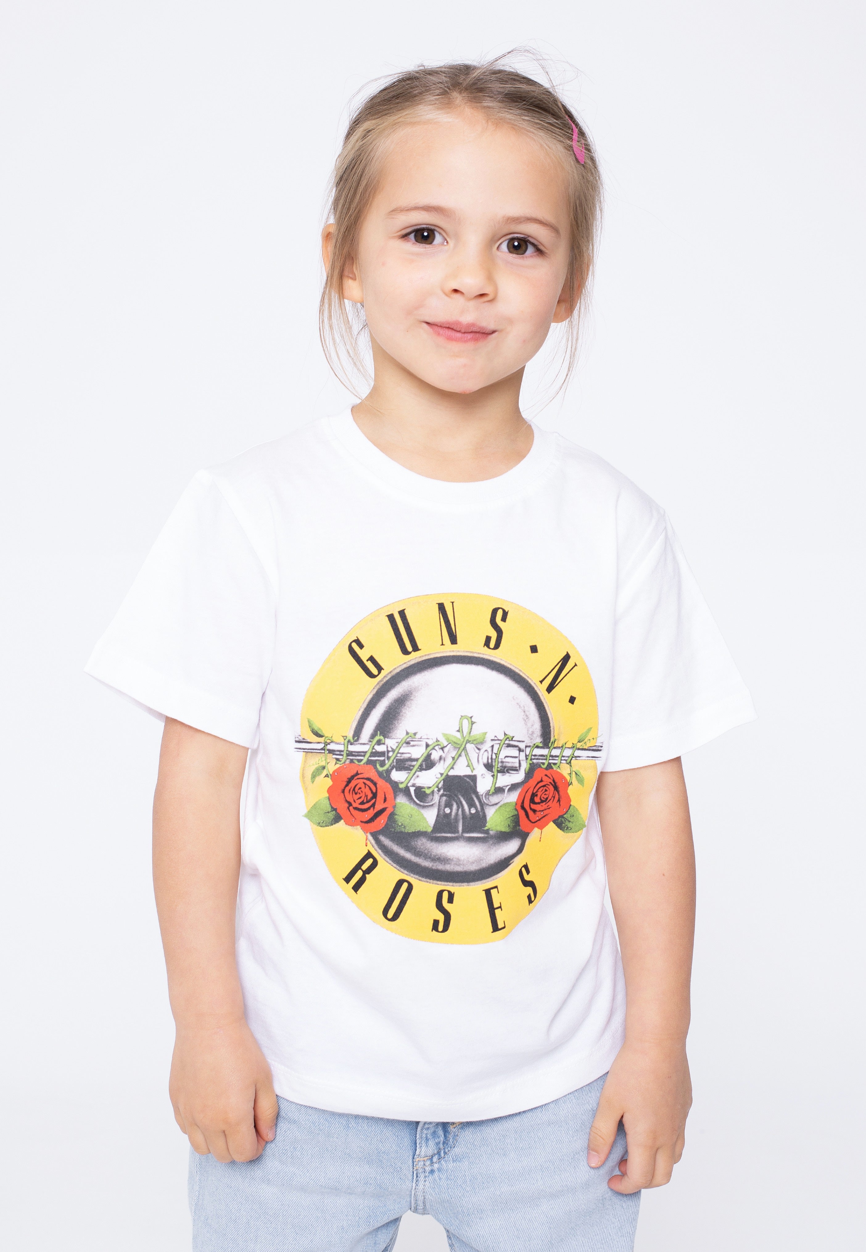 Guns N' Roses - Classic Logo Toddler White - T-Shirt | Men-Image