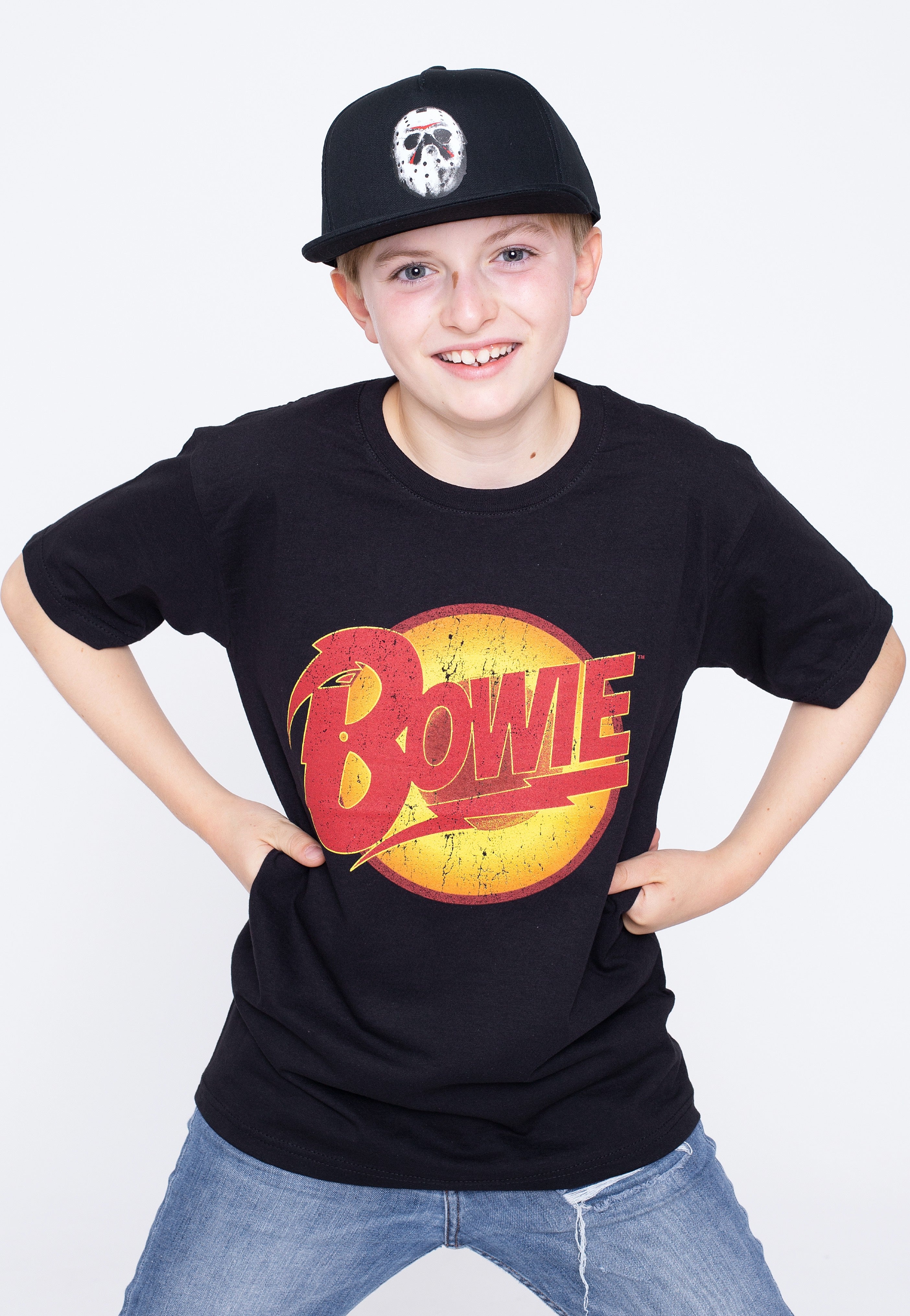 David Bowie - Vintage Diamond Dogs Logo Kids - T-Shirt | Men-Image