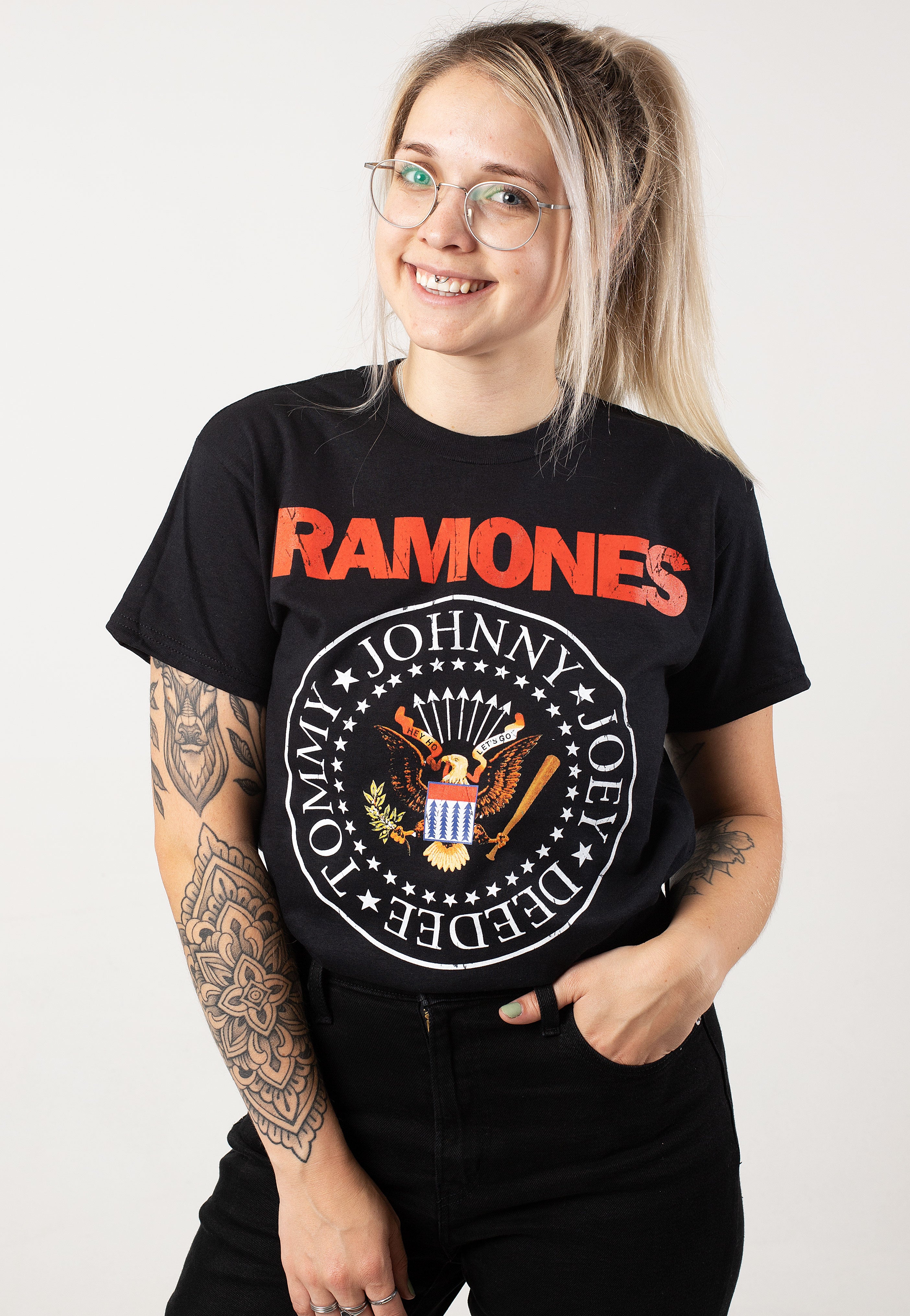 Ramones - Seal Red - T-Shirt | Women-Image