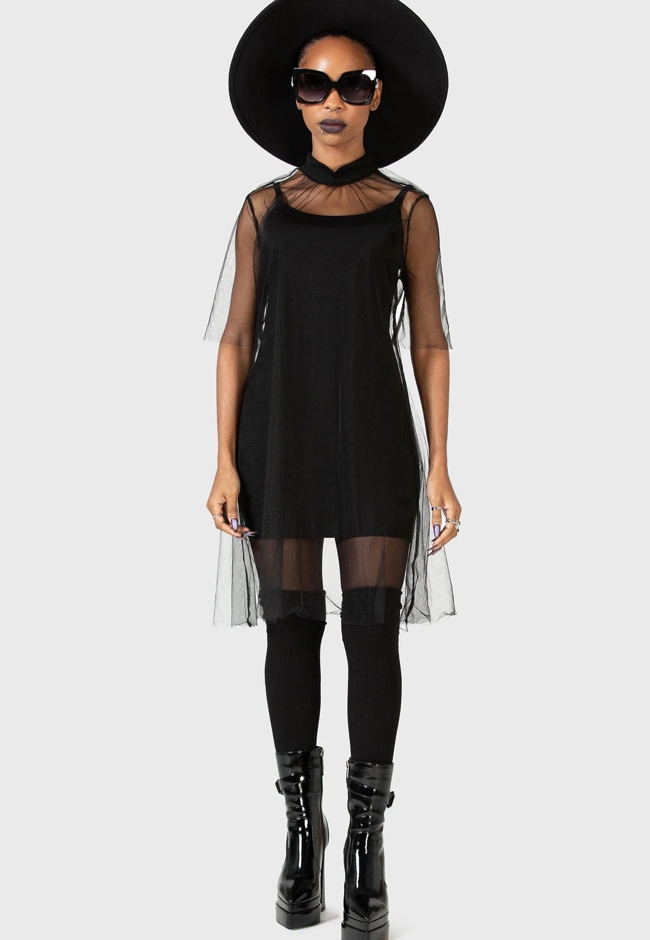 Killstar x Kihilist - Ravaged Spirit Mini Black - Dress | Women-Image