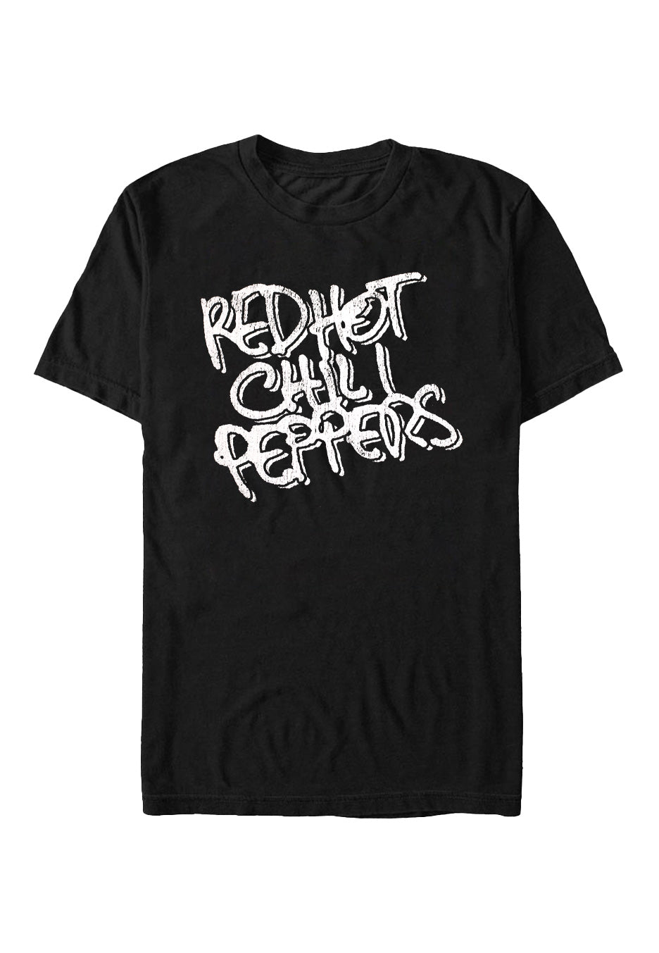 Red Hot Chili Peppers - Black & White Logo - T-Shirt | Neutral-Image