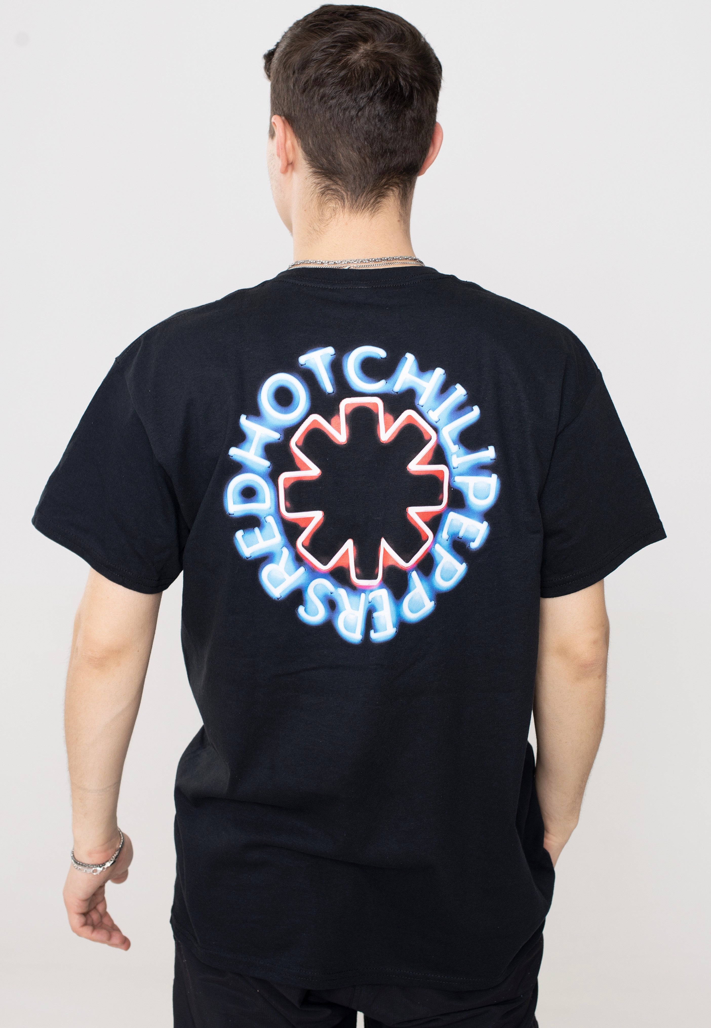 Red Hot Chili Peppers - Neon Logo - T-Shirt | Men-Image