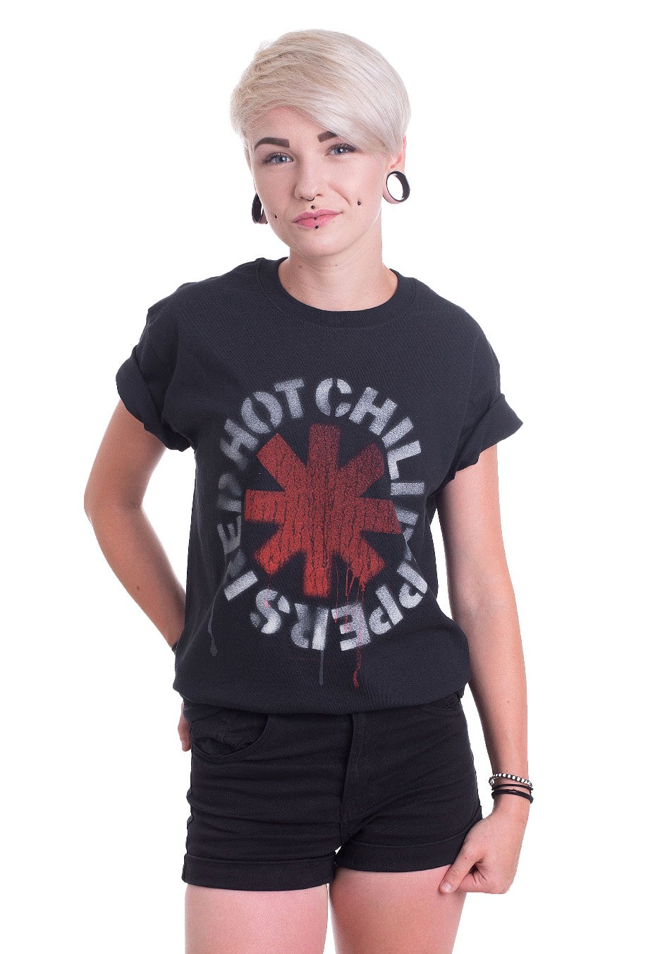 Red Hot Chili Peppers - Stencil - T-Shirt | Women-Image