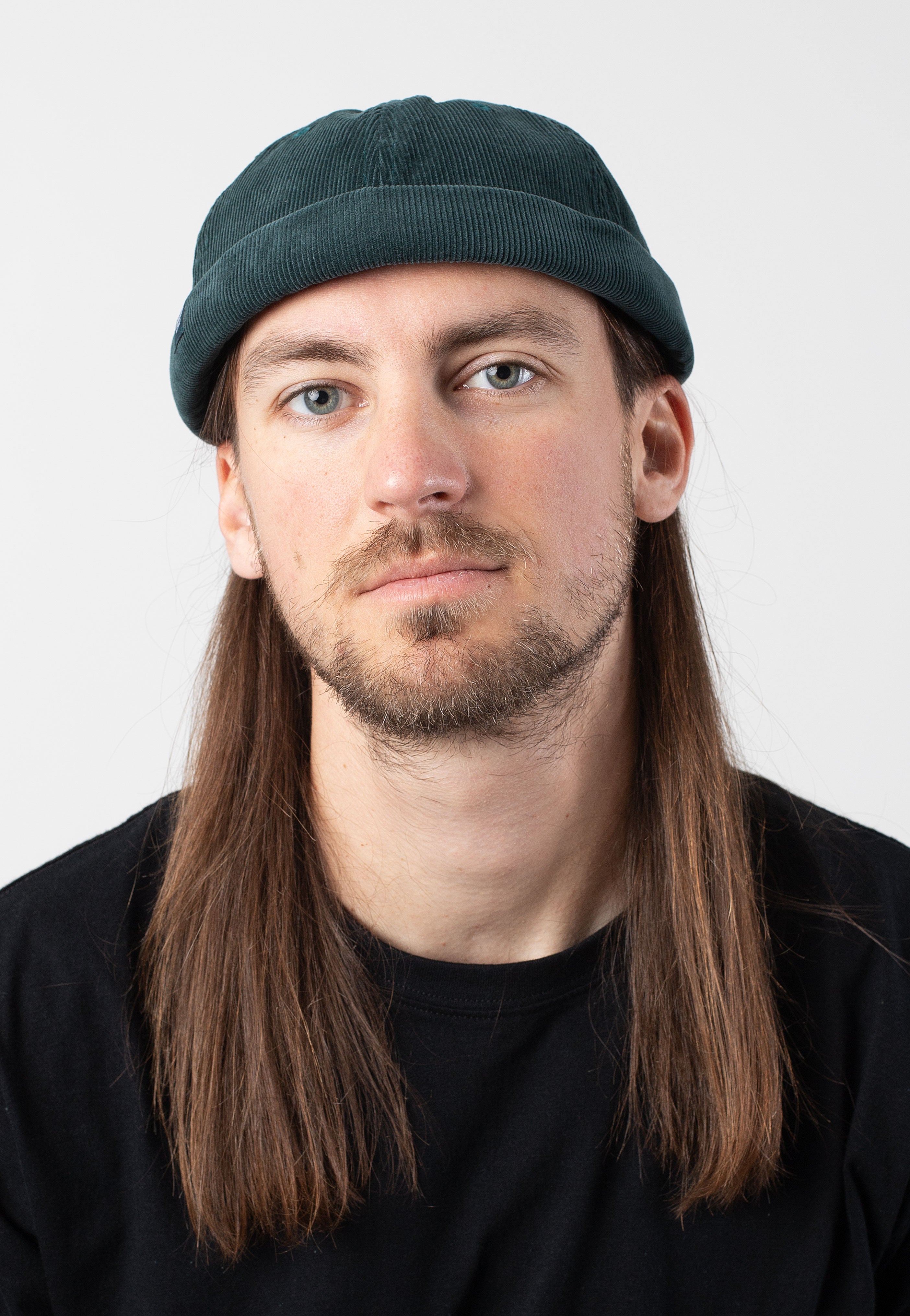 REELL - Docker Dark Green Cord - Docker Cap | Men-Image