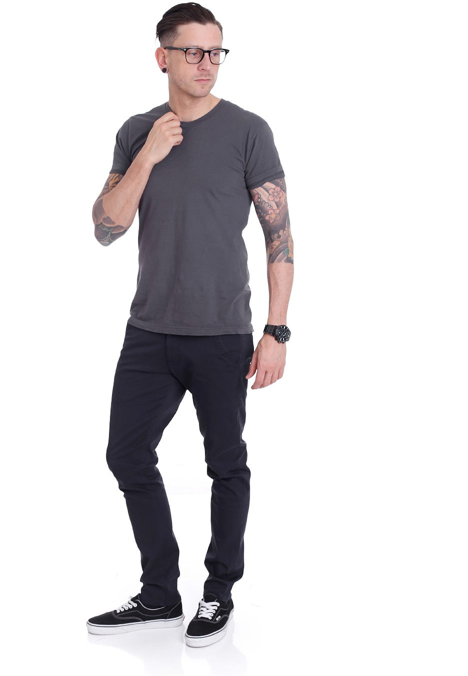 REELL - Flex Tapered Chino Navy - Pants | Men-Image