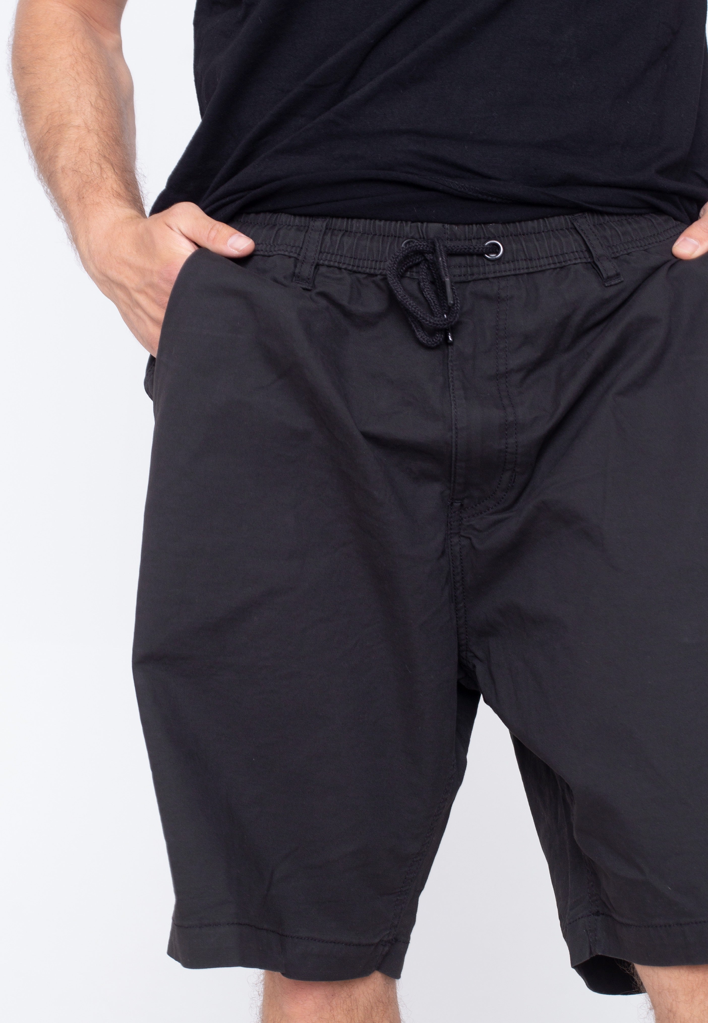 REELL - Reflex Hustler Black Canvas - Shorts | Men-Image