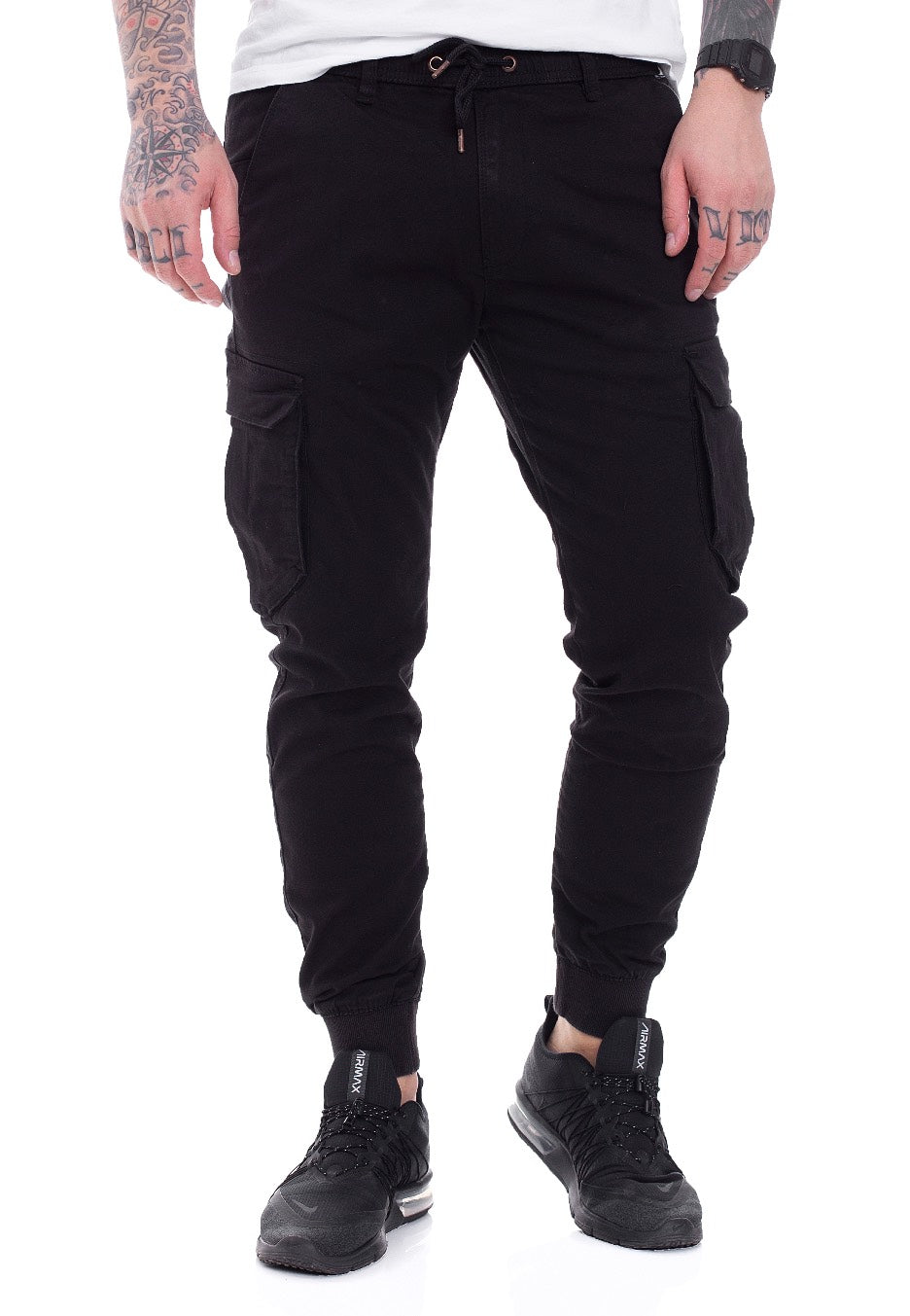 REELL - Reflex Rib Cargo Black - Pants | Men-Image