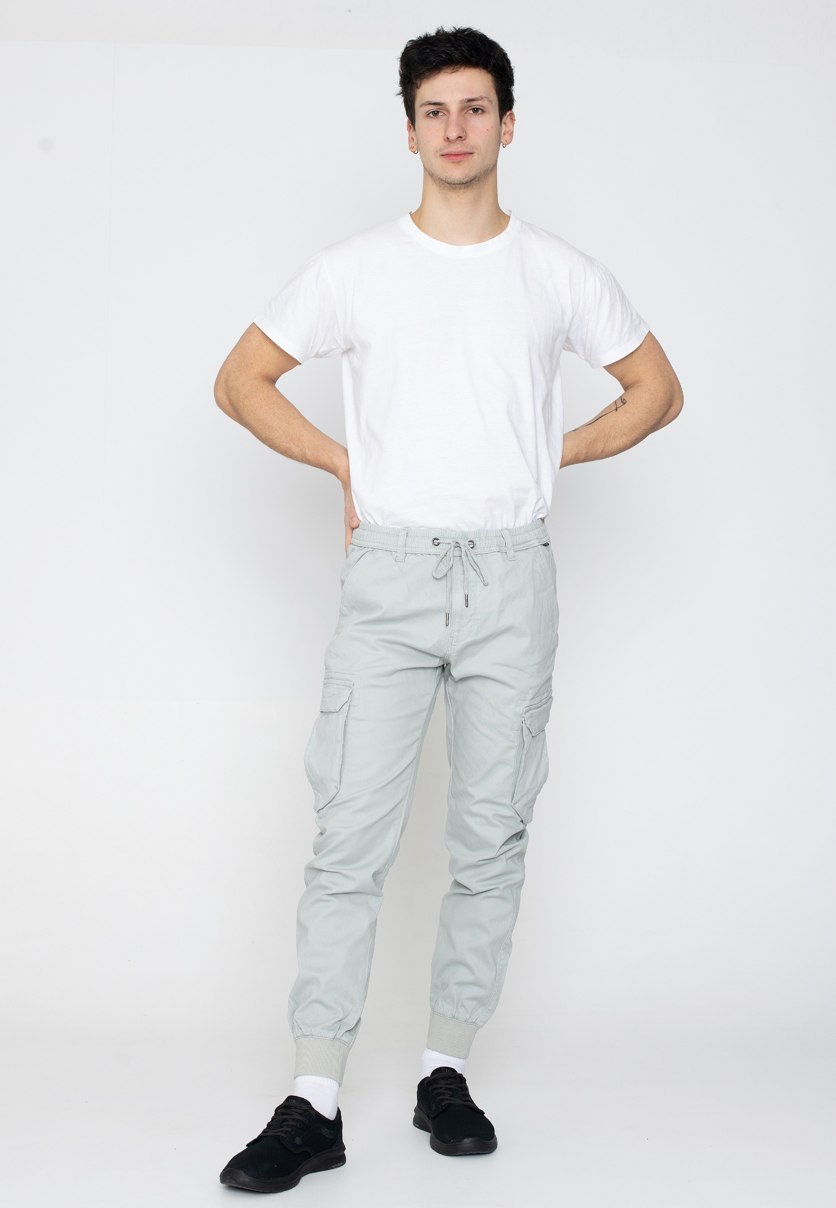 REELL - Reflex Rib Cargo Ice Green - Pants | Men-Image