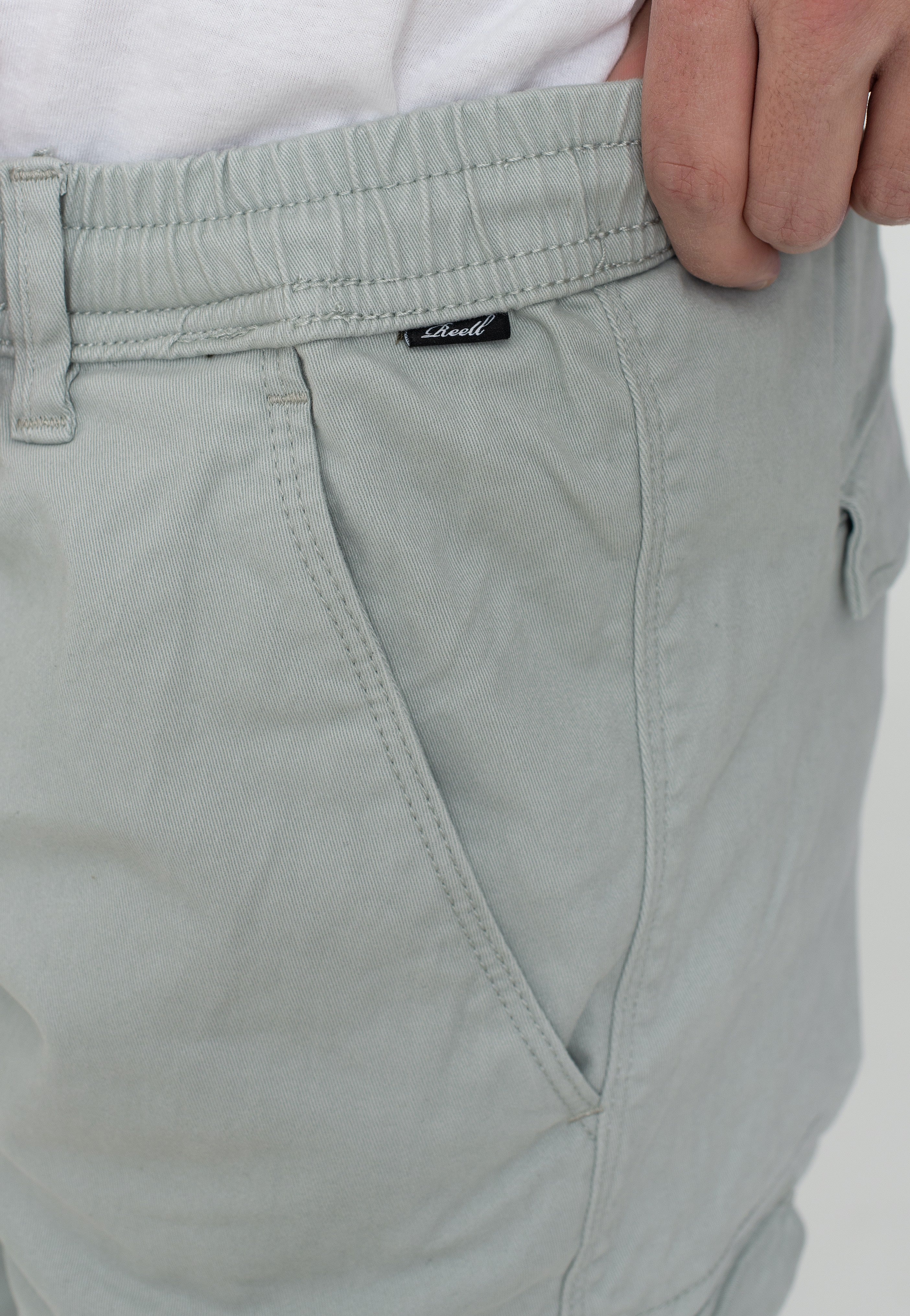 REELL - Reflex Rib Cargo Ice Green - Pants | Men-Image