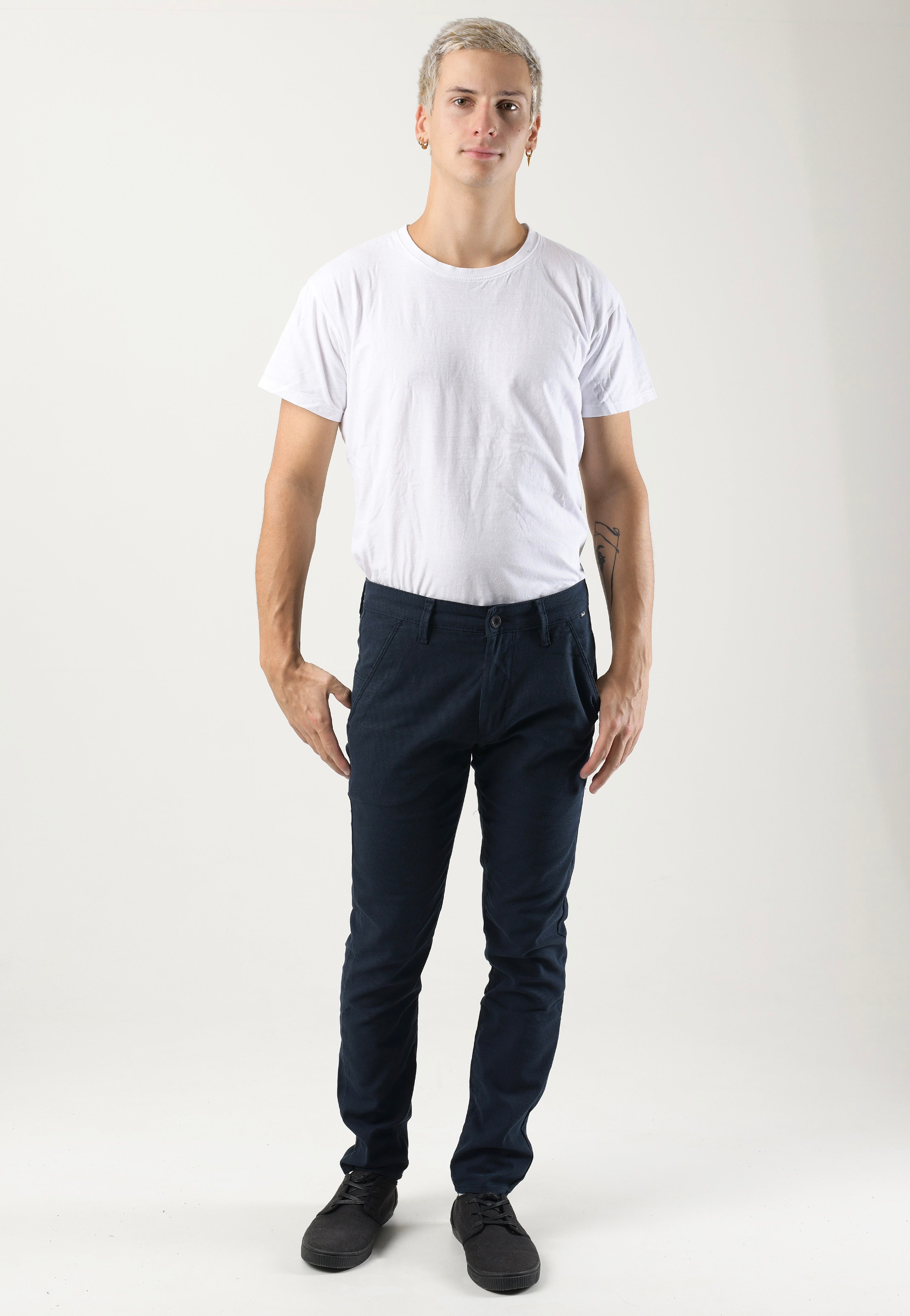 REELL - Superior Flex Chino Diamond Navy - Pants | Men-Image