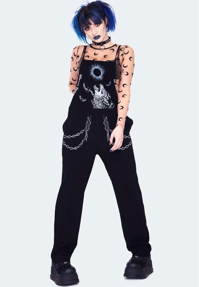 Jawbreaker - Relaxed With Placement Black - Pants | Women-Image