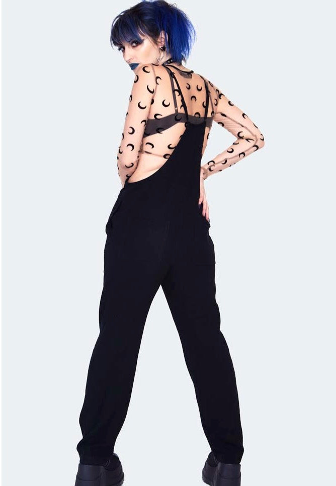 Jawbreaker - Relaxed With Placement Black - Pants | Women-Image