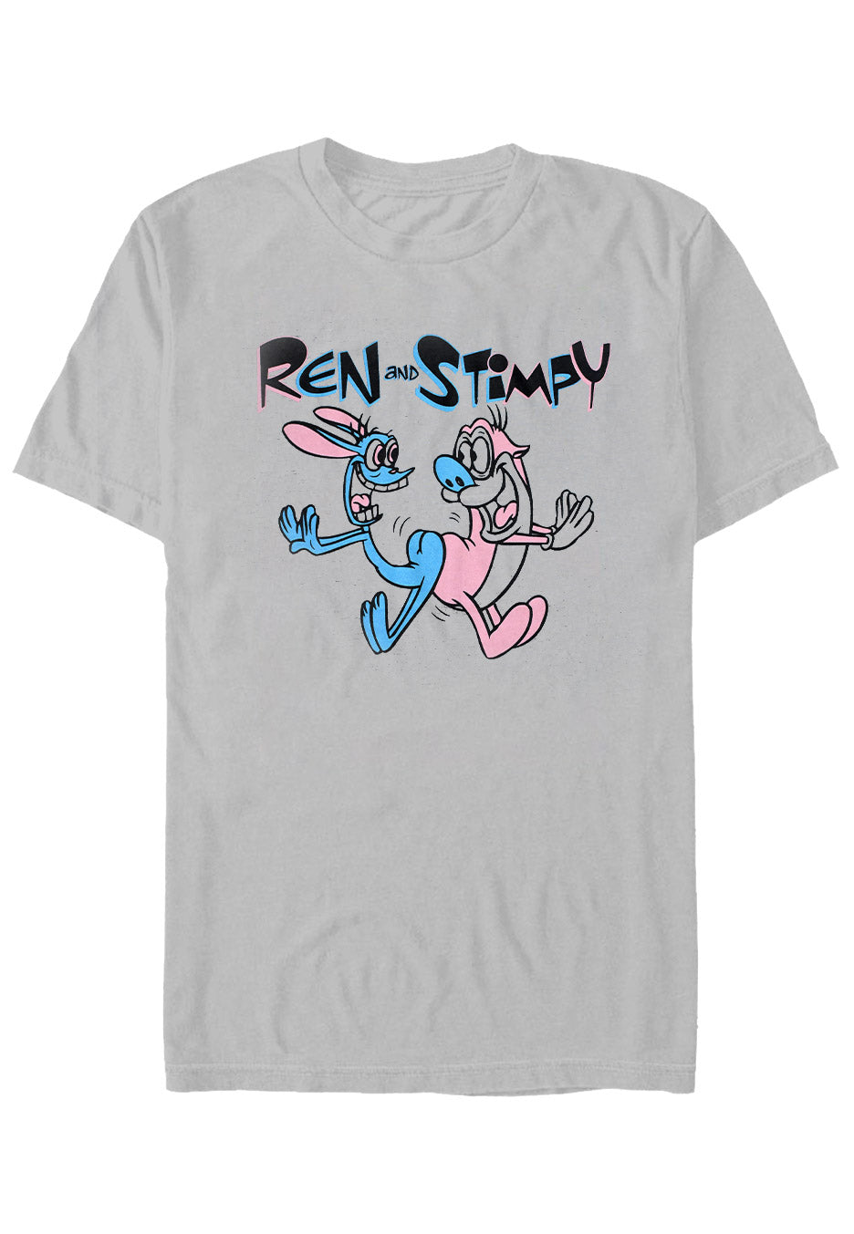 Ren And Stimpy - Bum Bump Grey - T-Shirt | Neutral-Image