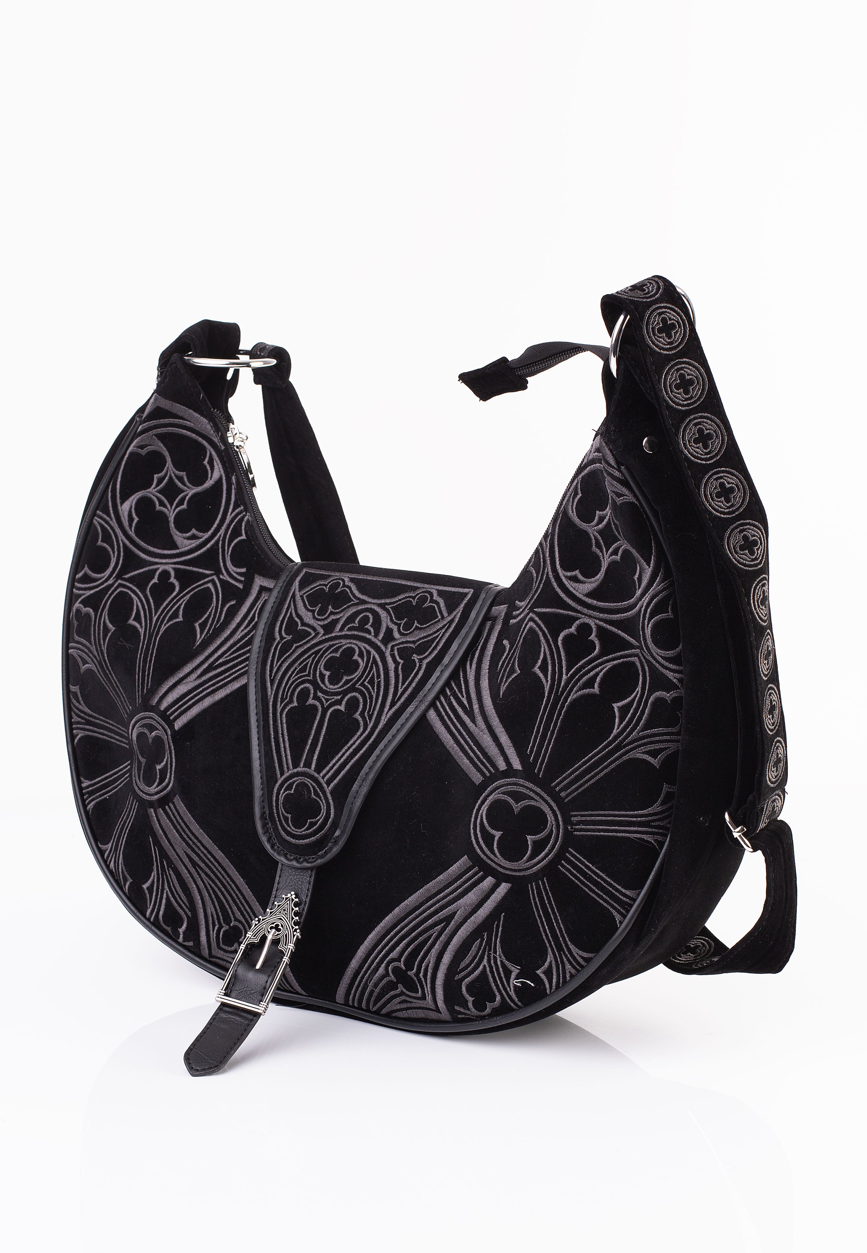 Restyle - Gothic Chapel Hobo Black - Bag | Neutral-Image