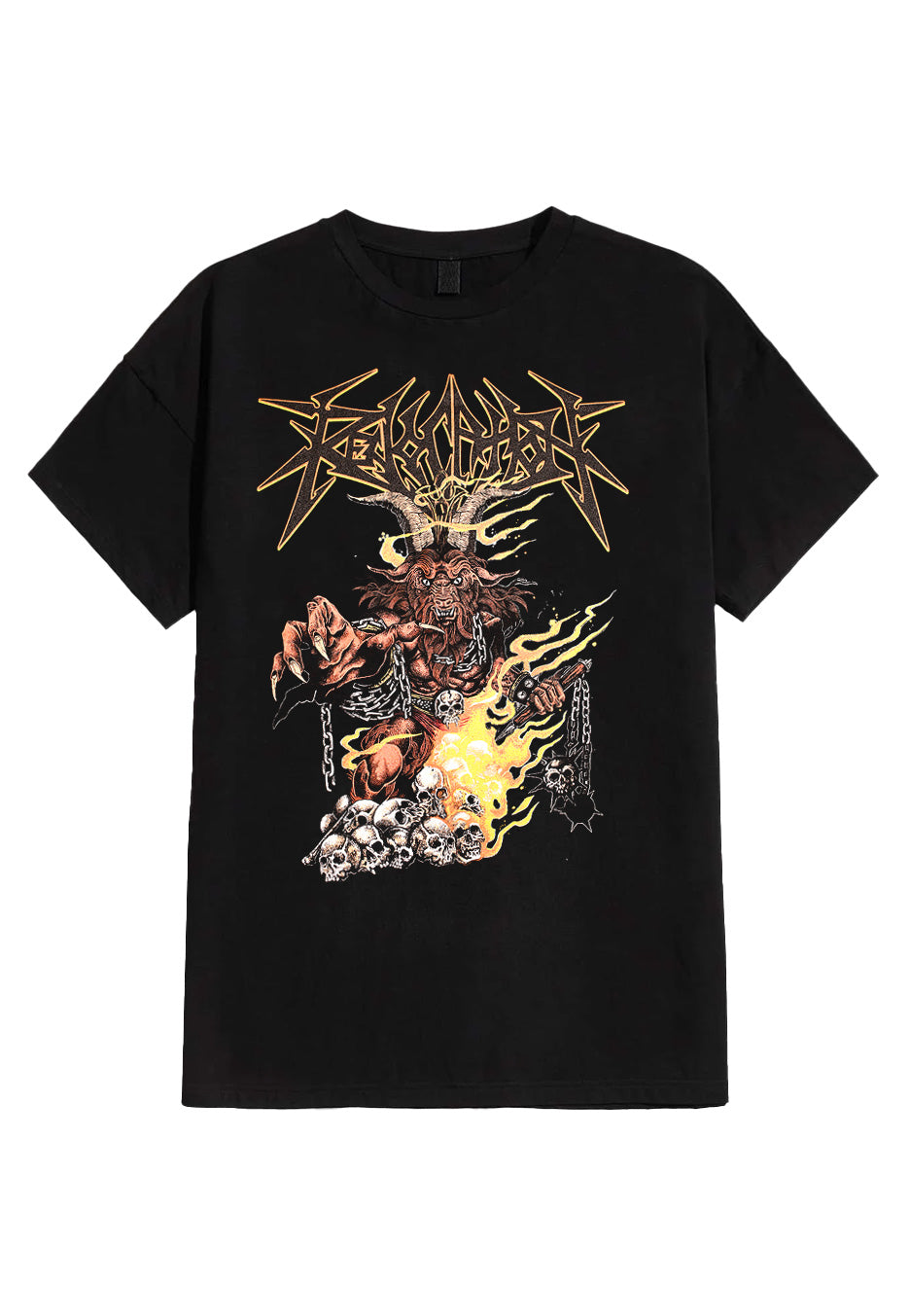 Revocation - Ram And Flail - T-Shirt | Neutral-Image