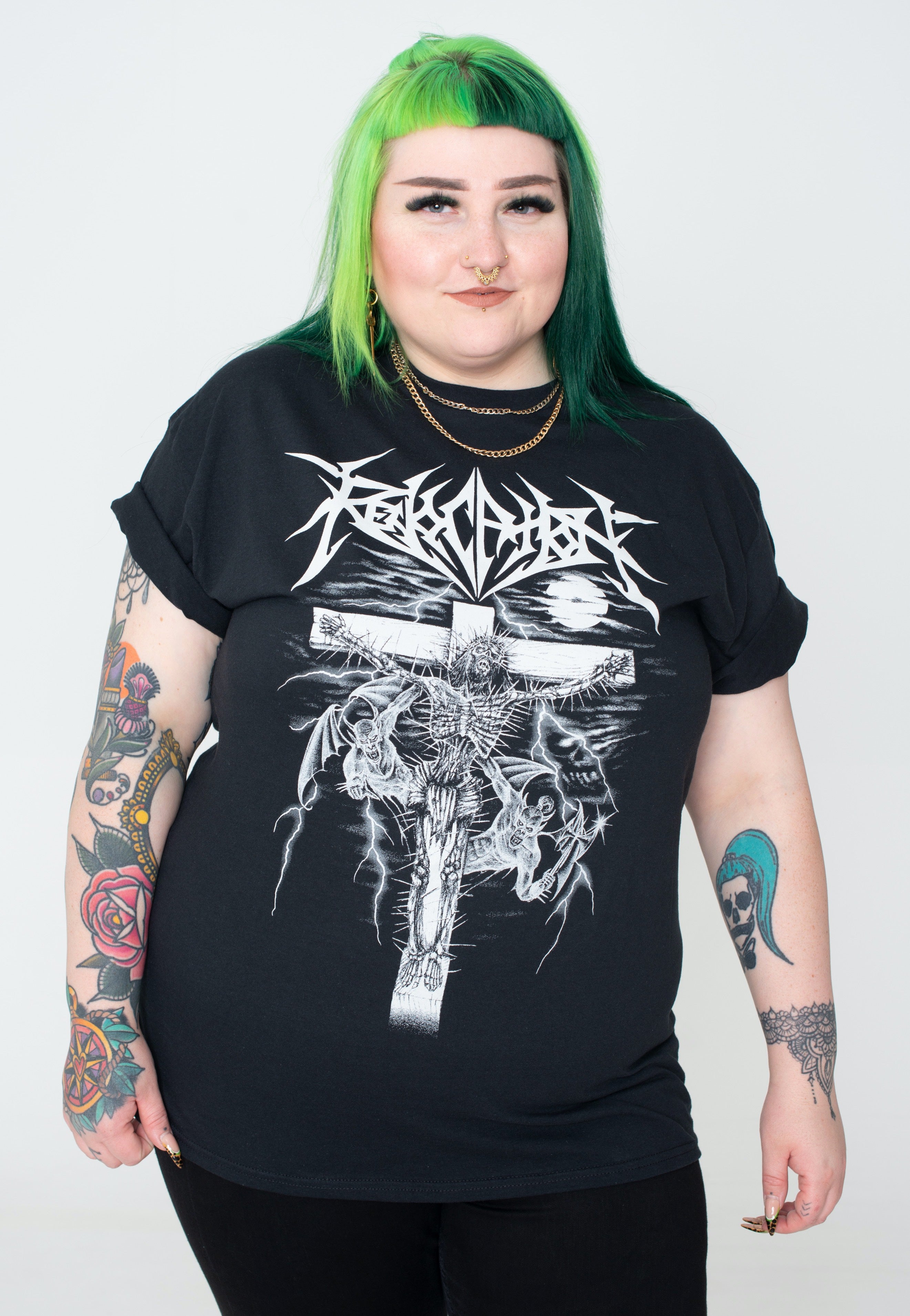 Revocation - Re-Crucified - T-Shirt | Women-Image